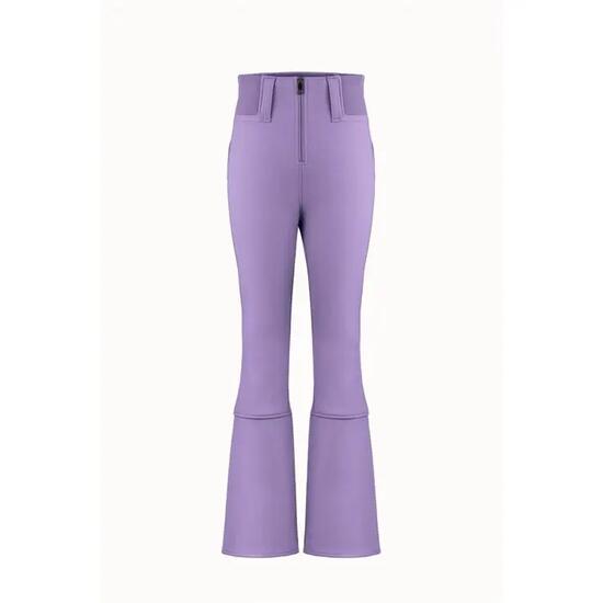 Pantalon de ski - femme - softshell, taille haute - glory - violet