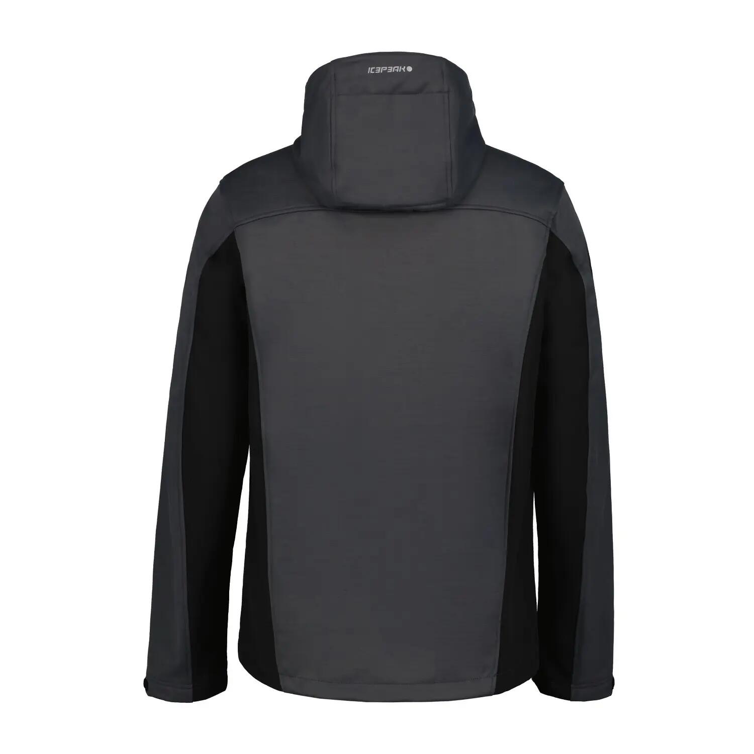 Icepeak Bazine Softshelljacke für Herren mit Kapuze und 5.000mm Wassersäule 5/5