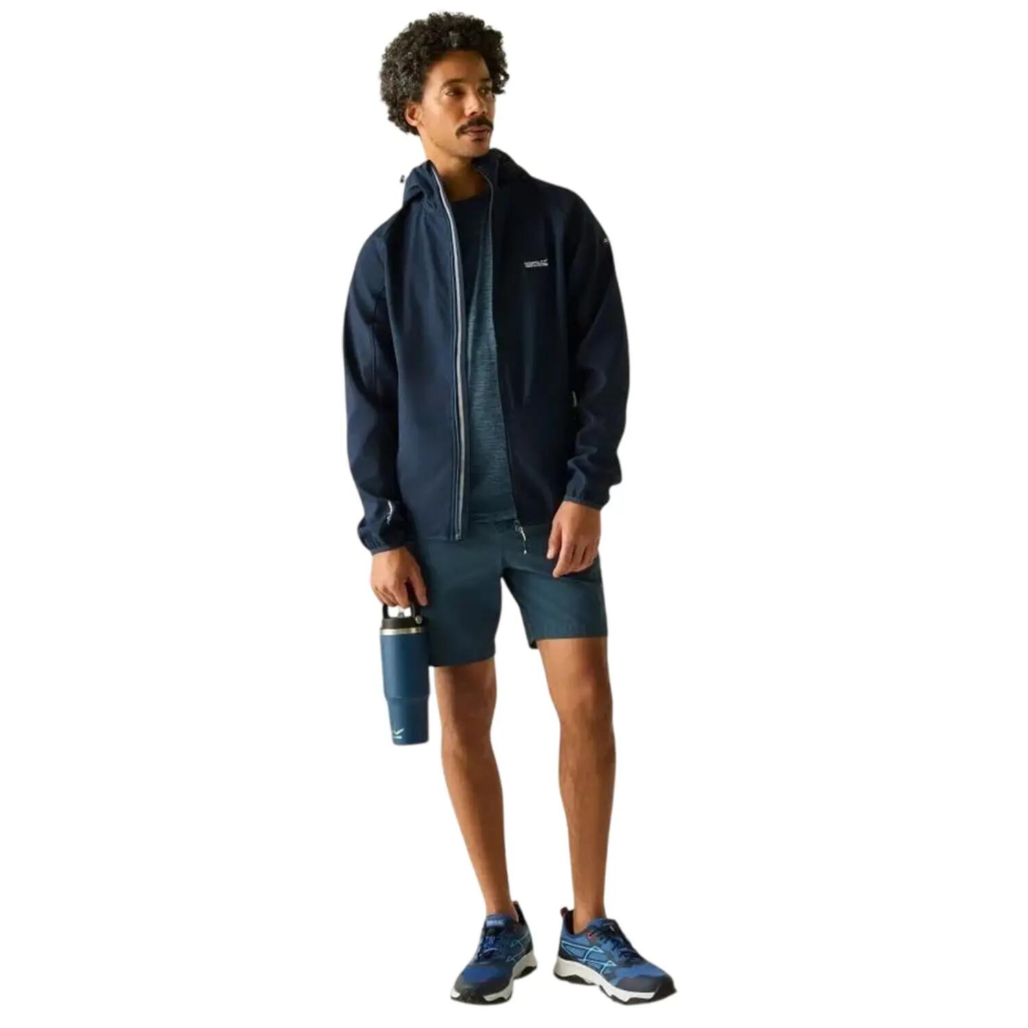 Veste Contrastée À Capuche AREC Homme (Bleu Marine / Bleu Nuit) 4/5