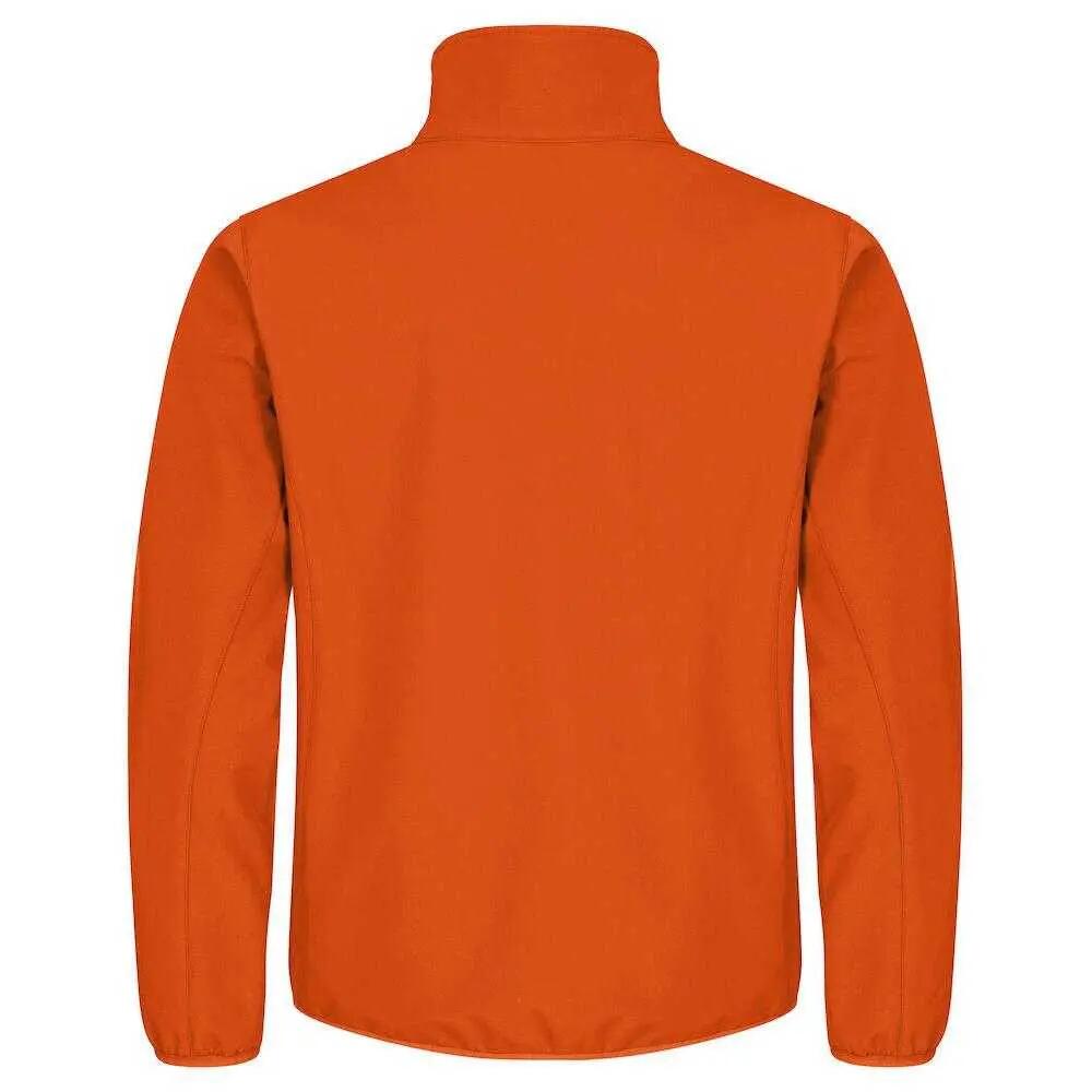 Veste Softshell CLASSIC Homme (Orange Sang) 2/4