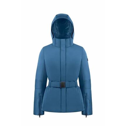 Veste de ski - femme - stretch, isolante, col montant - Emily - bleu