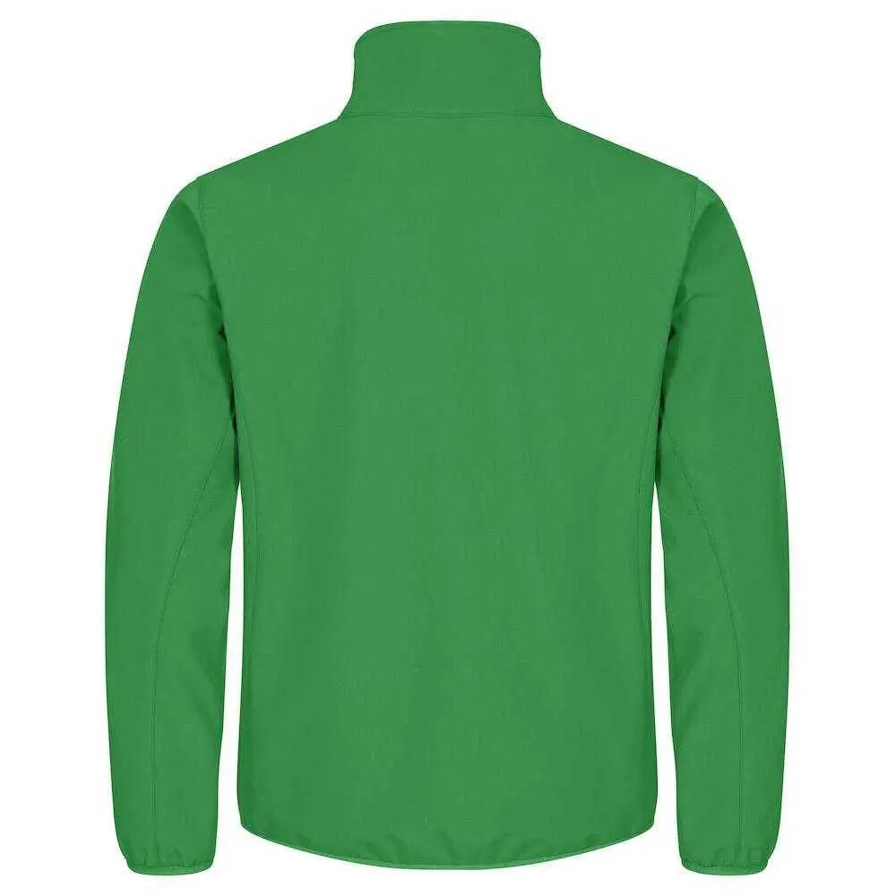 Mens Classic Soft Shell Jacket (Apple Green) 2/2