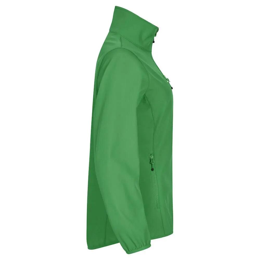 "Classic" Softshelljacke für Damen Apfelgrün 3/4