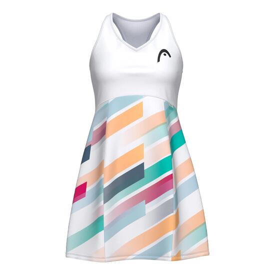 Kleding - Tennis - Dames - Pro Dress - Mouwloos, Lichtgewicht - Wit