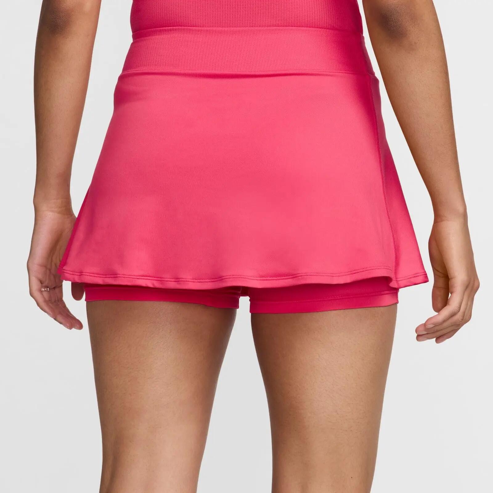 Gonna - Tennis - Donna - Flowy con short integrato - Nero/bianco 4/4