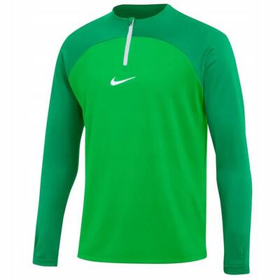 Heren academy drifit drill top (zwart, groen)