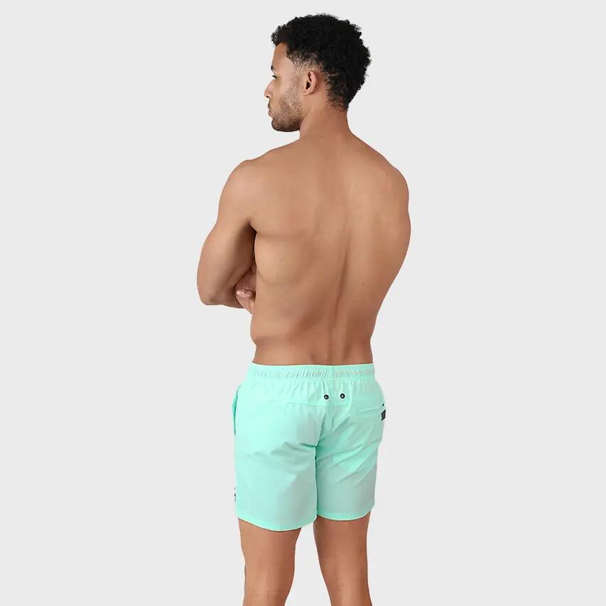 Short de bain - natation - homme - cordon et poches - vert 3/6
