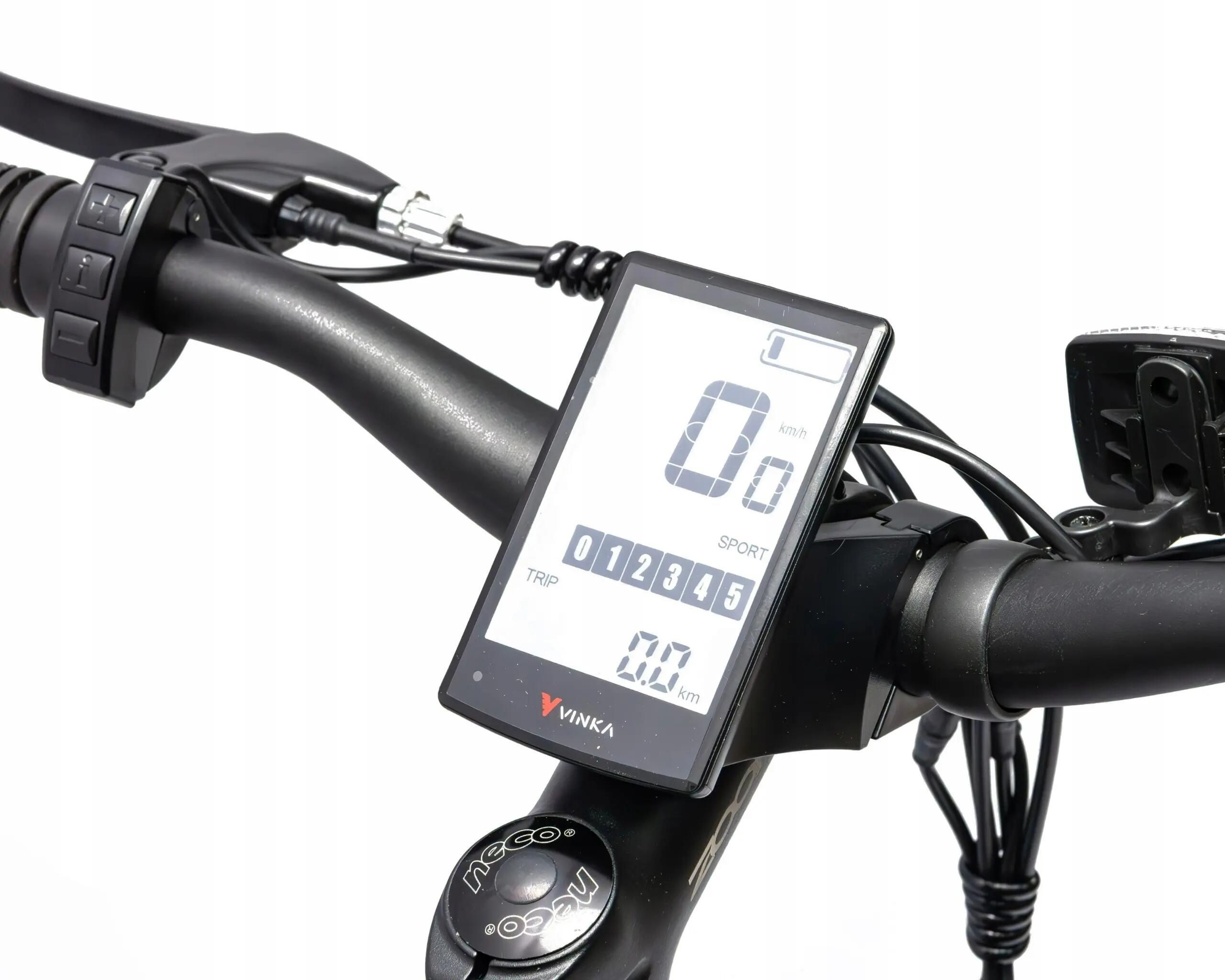 Rower elektryczny dziecięcy 24" 282E, 7 biegów 9/15