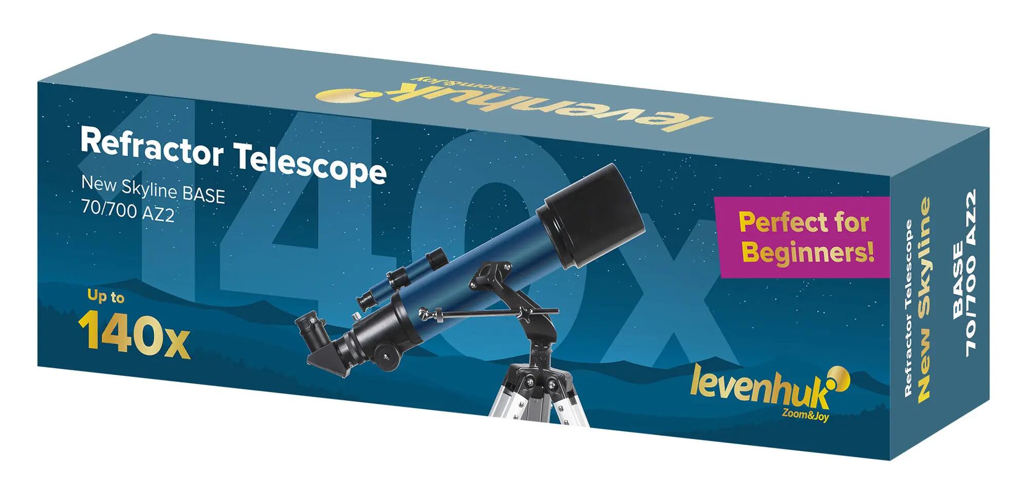 Telescopio Levenhuk New Skyline BASE 70/700 AZ2 2/2