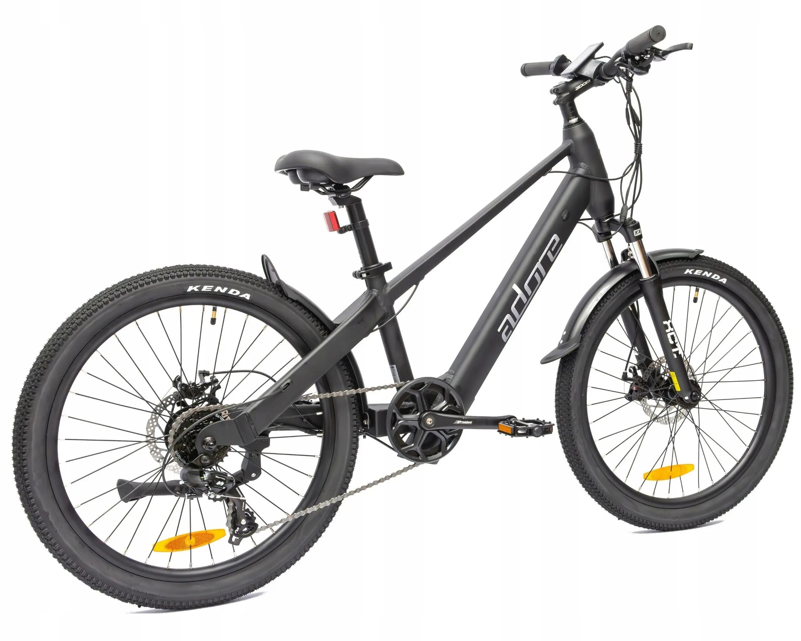 Rower elektryczny dziecięcy 24" 282E, 7 biegów 4/15