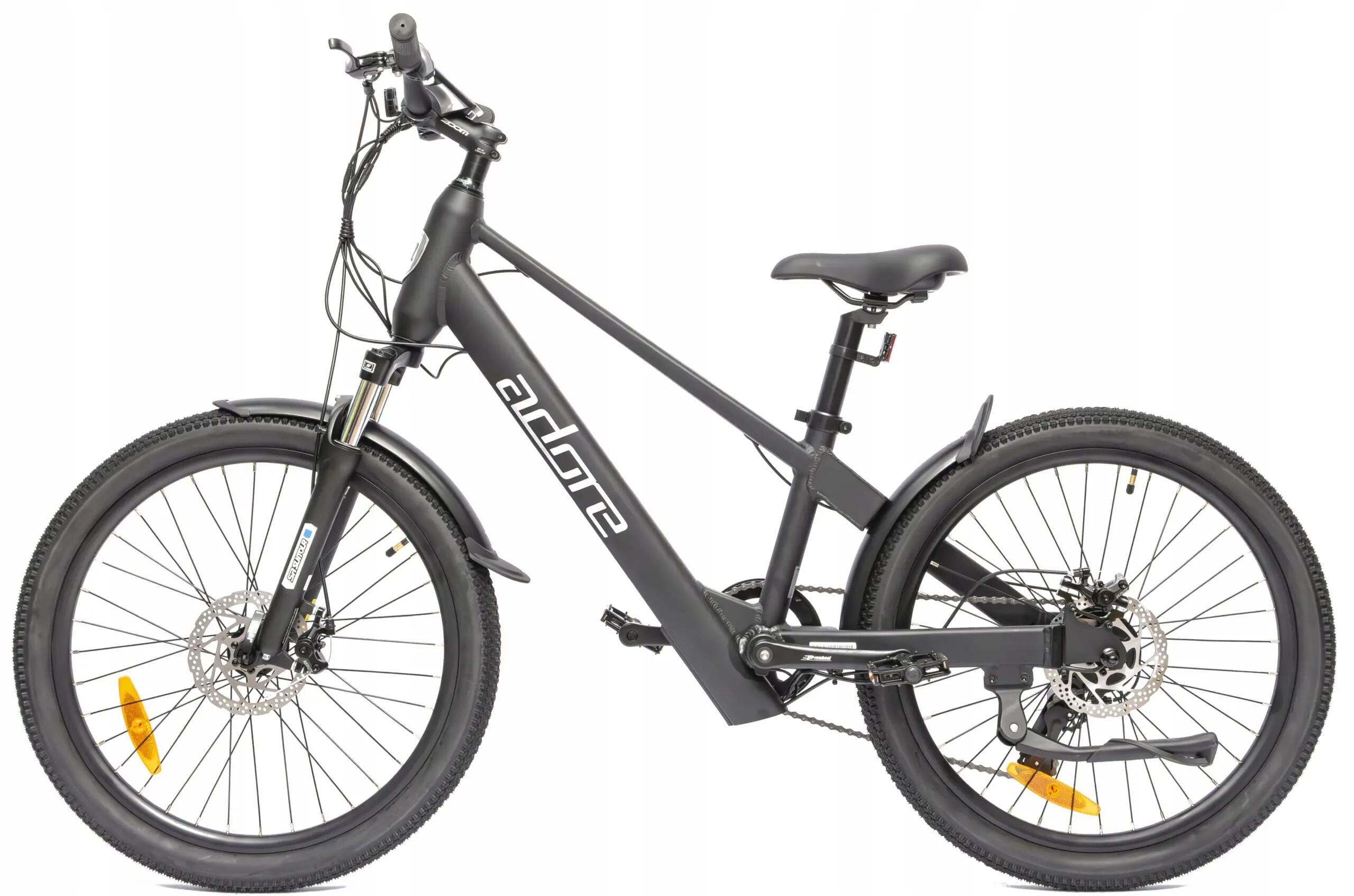 Rower elektryczny dziecięcy 24" 282E, 7 biegów 3/15