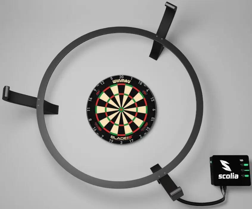 Pro Electronic Score System Dartbord Verlichting 2/5