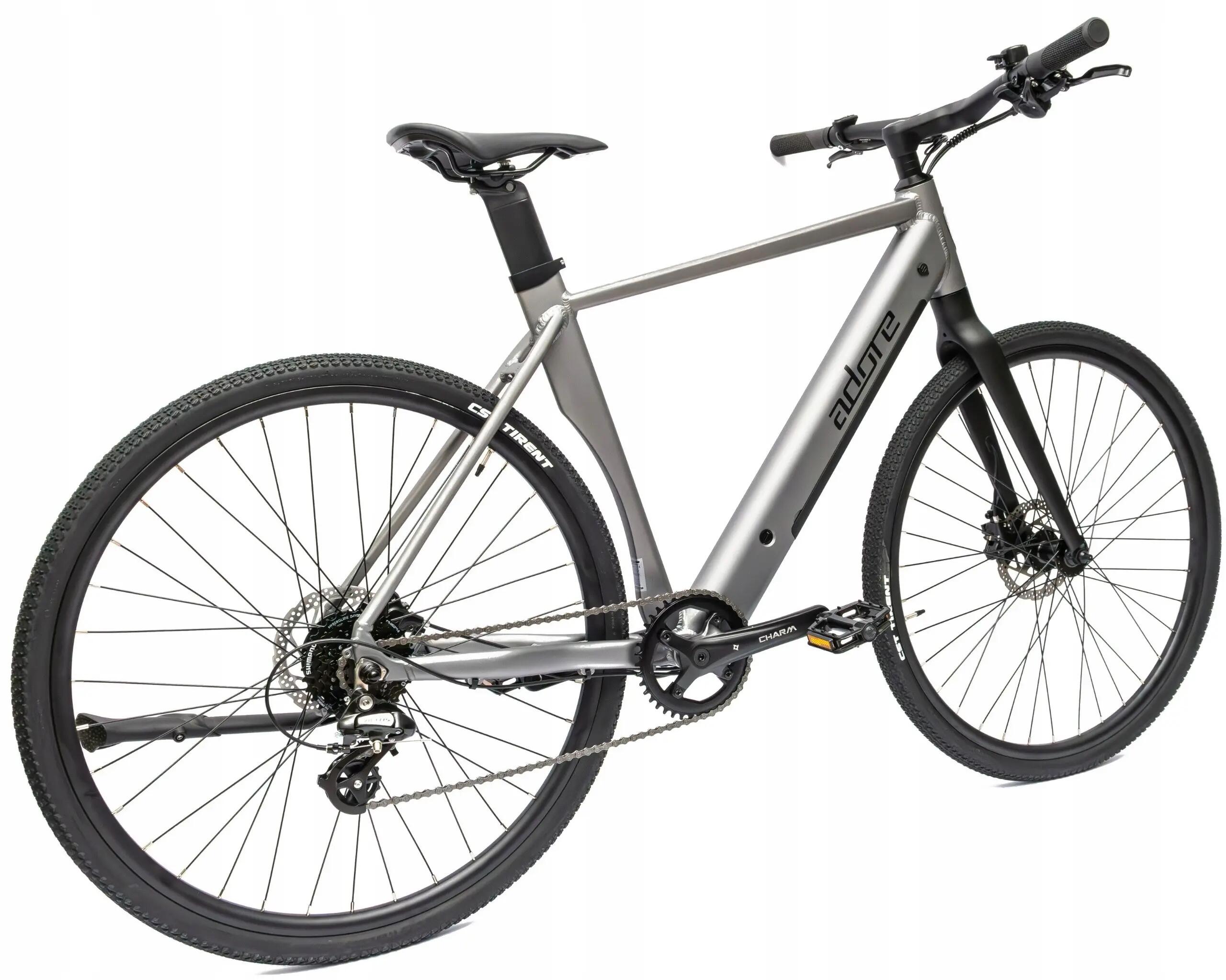 Rower elektryczny miejski 28" 276E, 8 biegów 4/15
