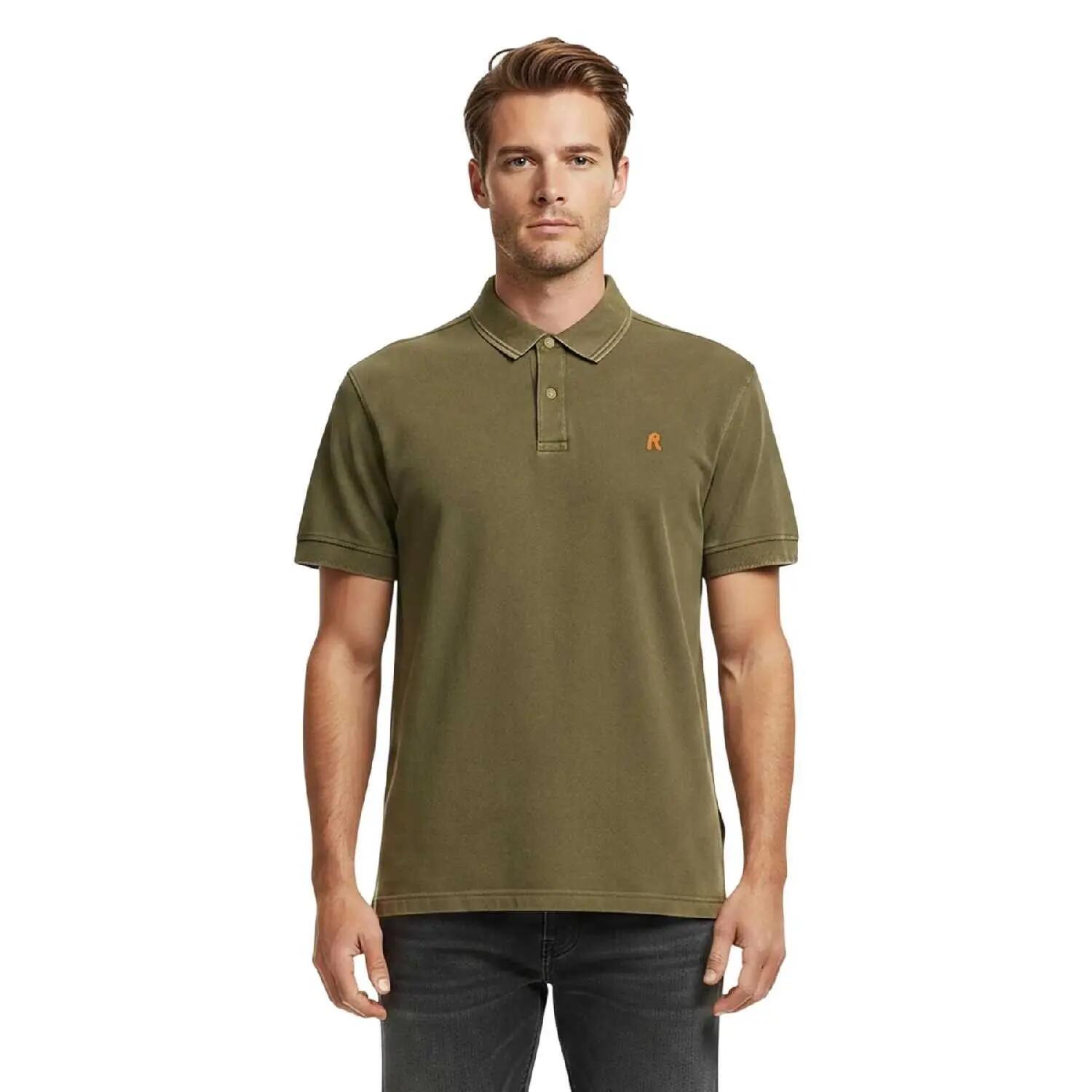 Poloshirt für Herren Grün 3/4