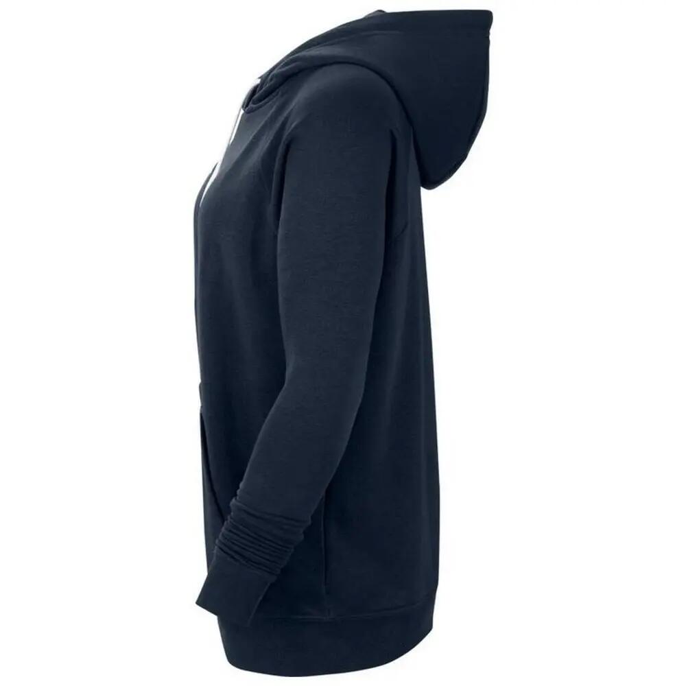 Dames Park 20 Raglan Hoodie (Marineblauw) 3/5