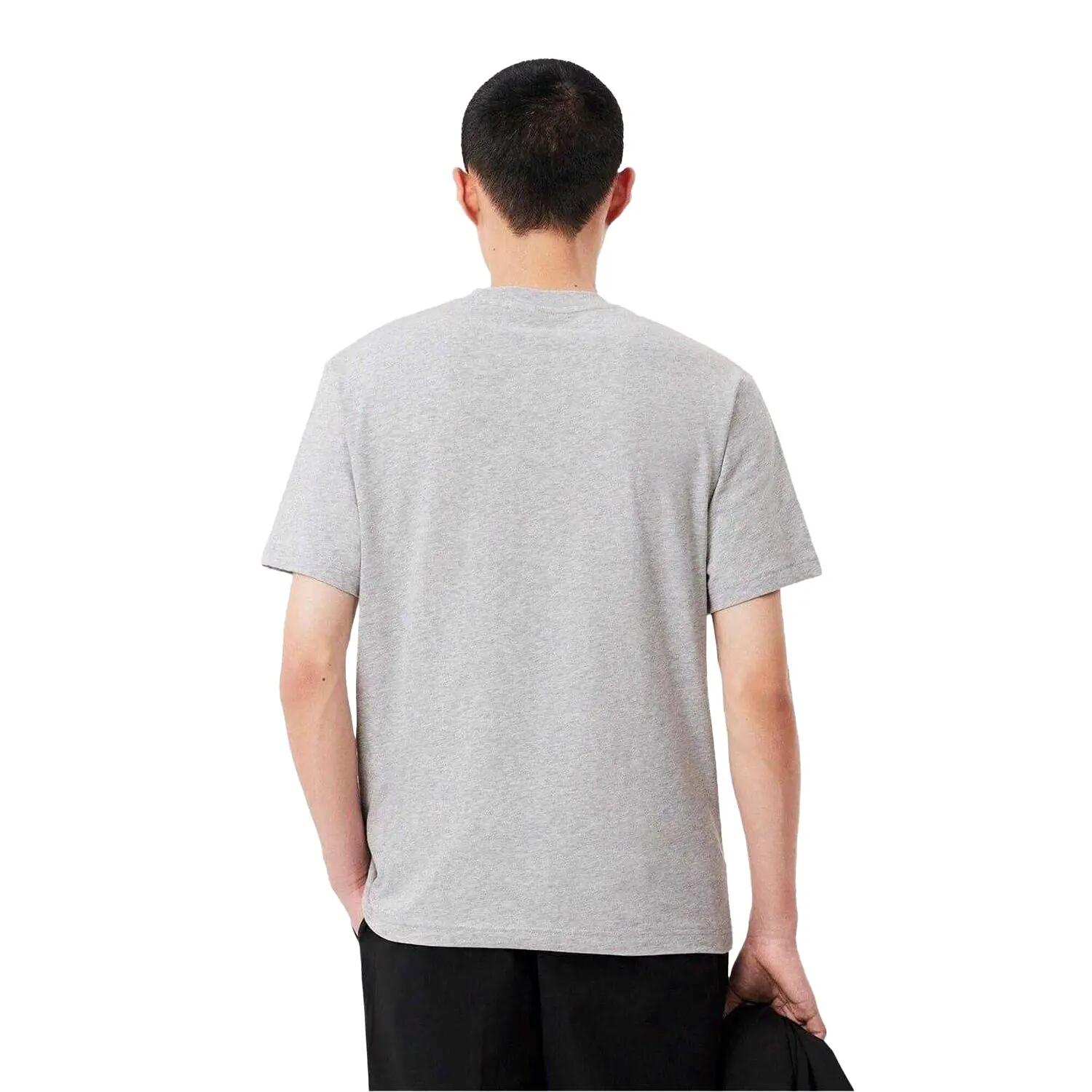 Camiseta Diseño Logotipo Bordado para Hombre Luz 3/5