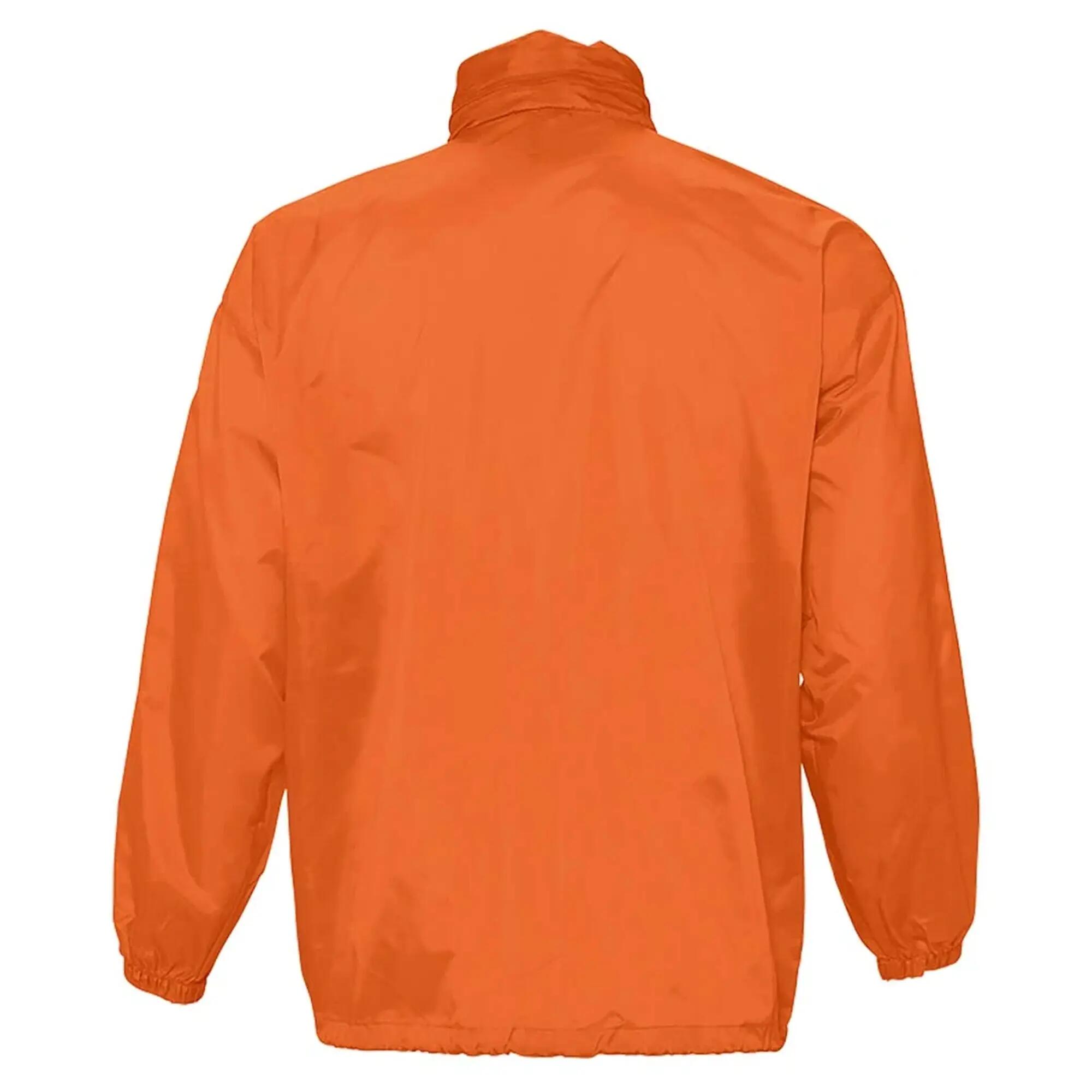 Veste Coupevent SURF Unisexe (Orange) 4/6