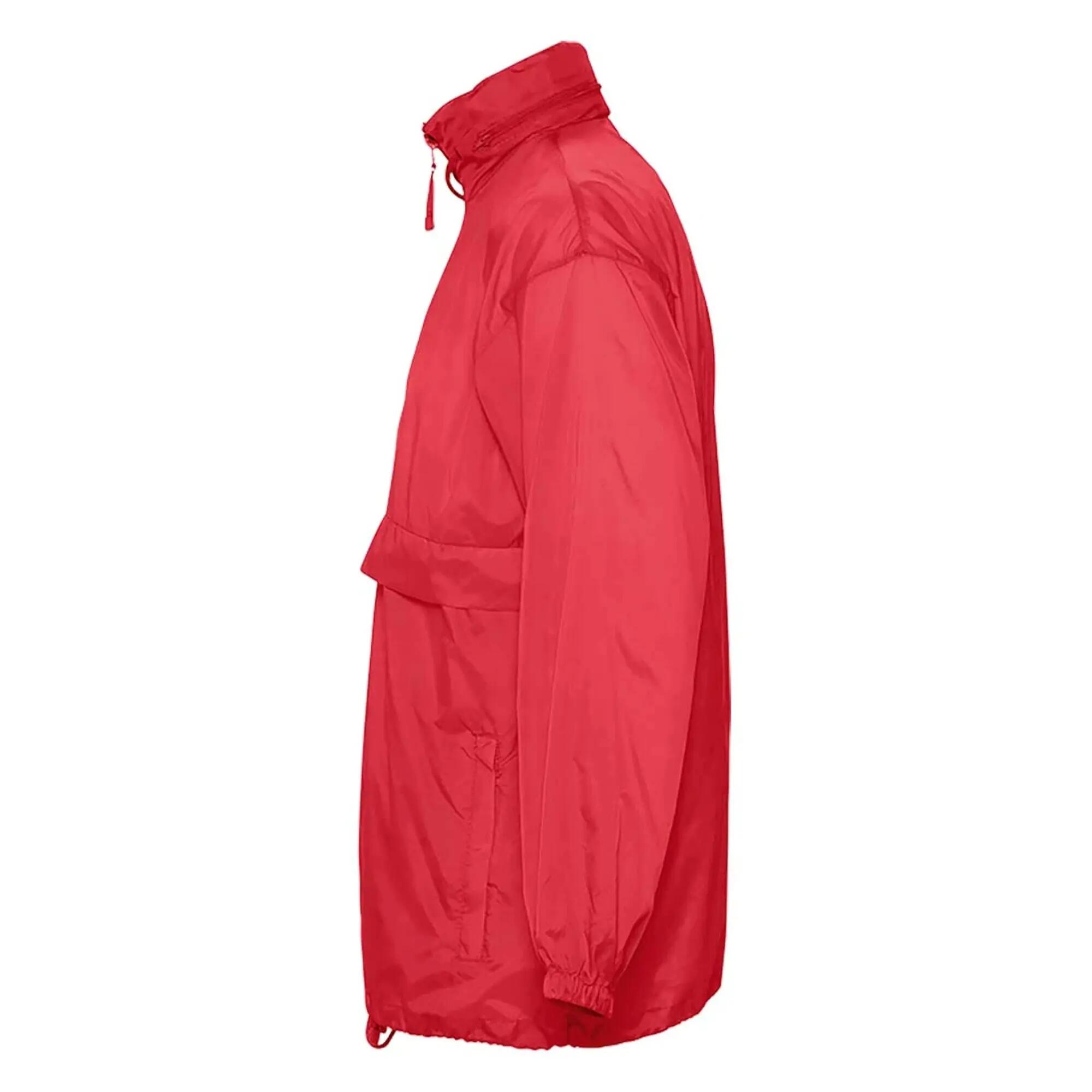 Veste Coupevent SURF Unisexe (Rouge) 4/6