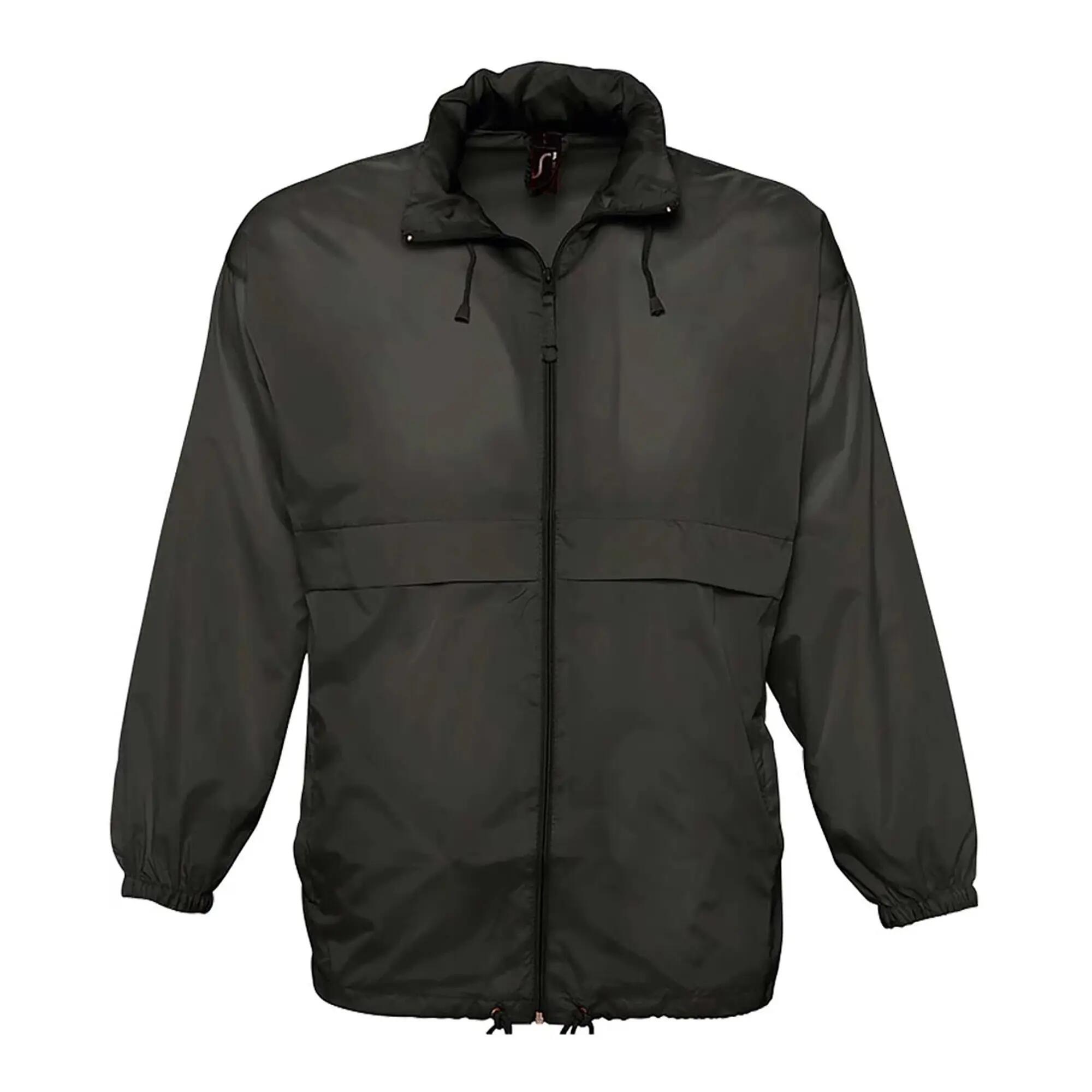 Veste Coupevent SURF Unisexe (Noir) 2/6