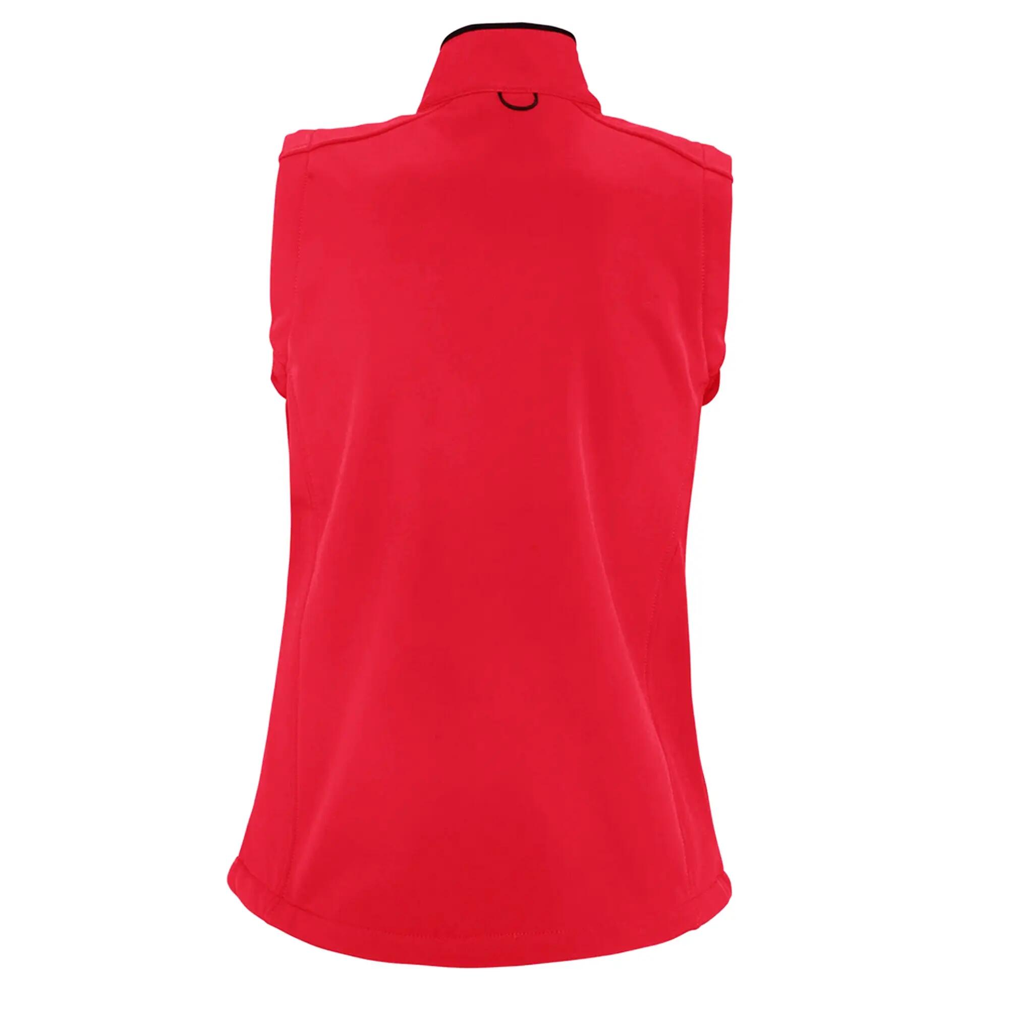 Rallye Giacca Softshell Senza Maniche Donna SOLS Rosso 3/6