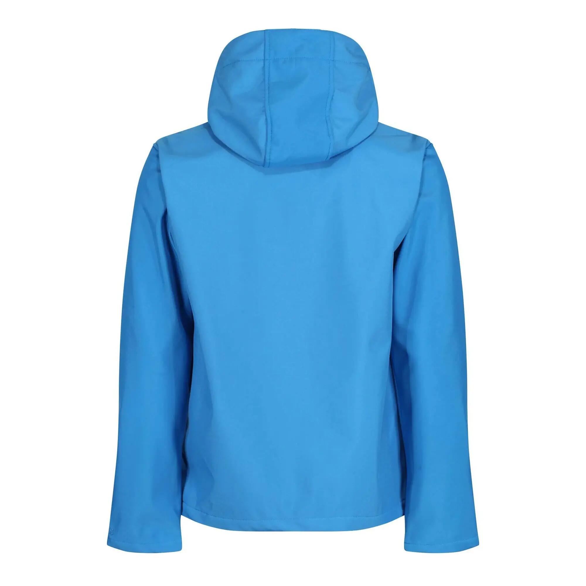 Giacca Soft Shell Con Cappuccio Uomo Regatta Venturer Blu Francese Blu Navy 3/6