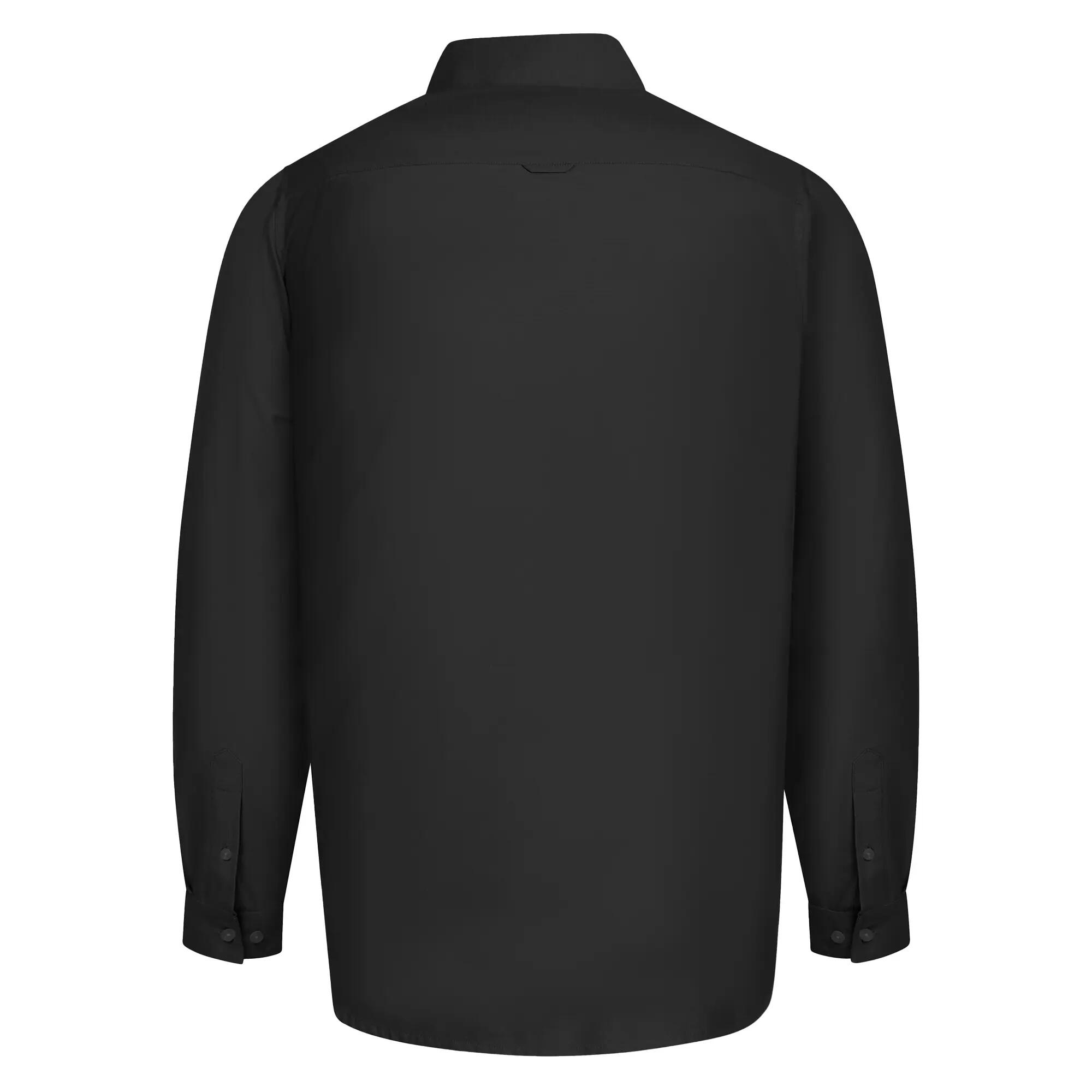 Camicia Kingsize Manica Lunga Uomo Duke D555 Richard Nero 3/6