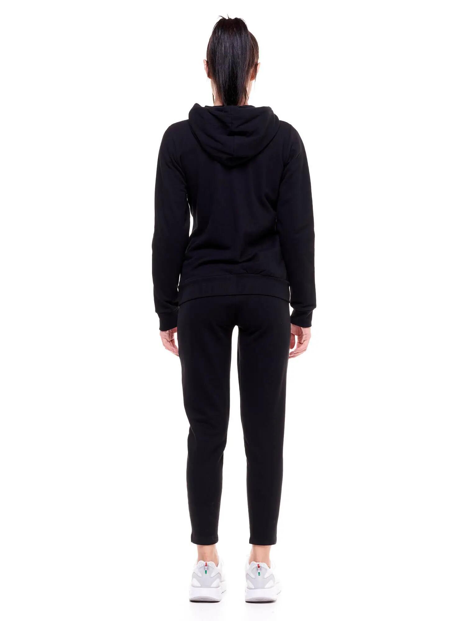 Felpa da donna cappuccio zip asimmetrica Greysongreys 4/6