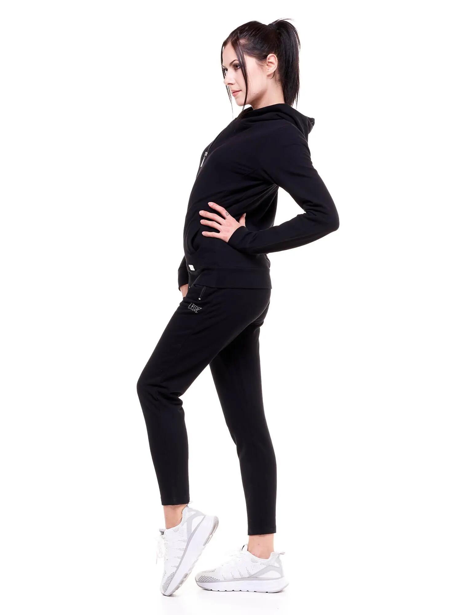 Felpa da donna cappuccio zip asimmetrica Greysongreys 3/6
