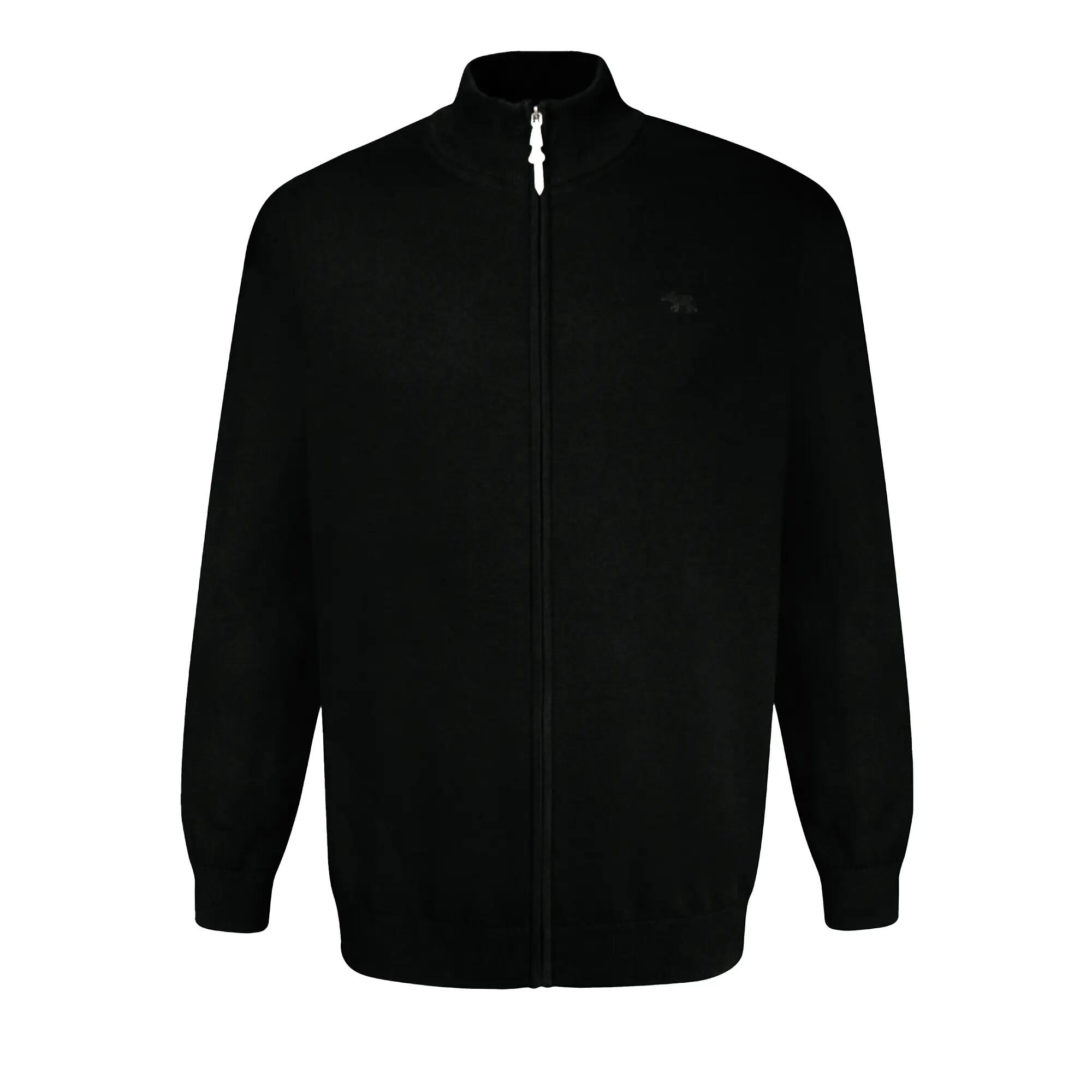 Felpa Kingsize Lavorato A Maglia Cerniera Su Intera Lunghezza Uomo Duke D555 2/6