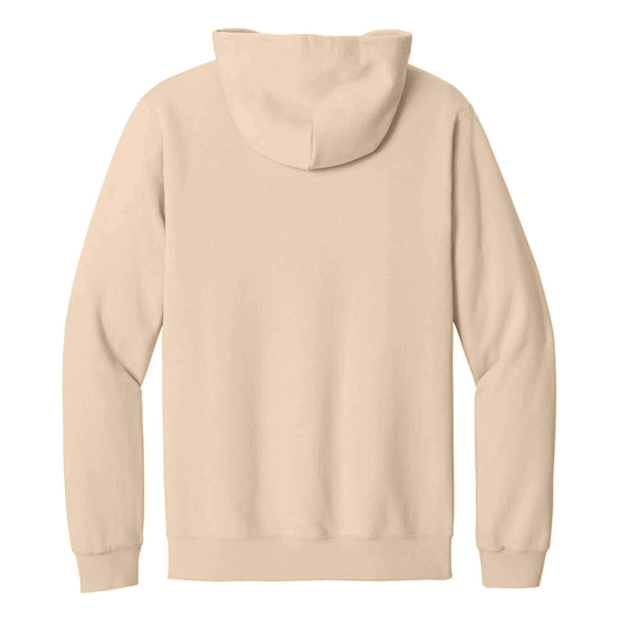 Felpa Con Cappuccio E Zip Intera Tocco Leggero Uomo Gildan Sabbia 2/3