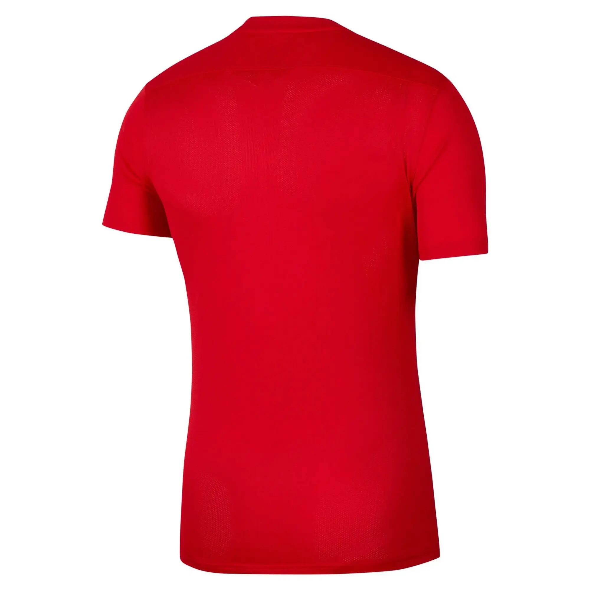 Heren Dry Park VII trui met korte mouwen (Rood) 3/4