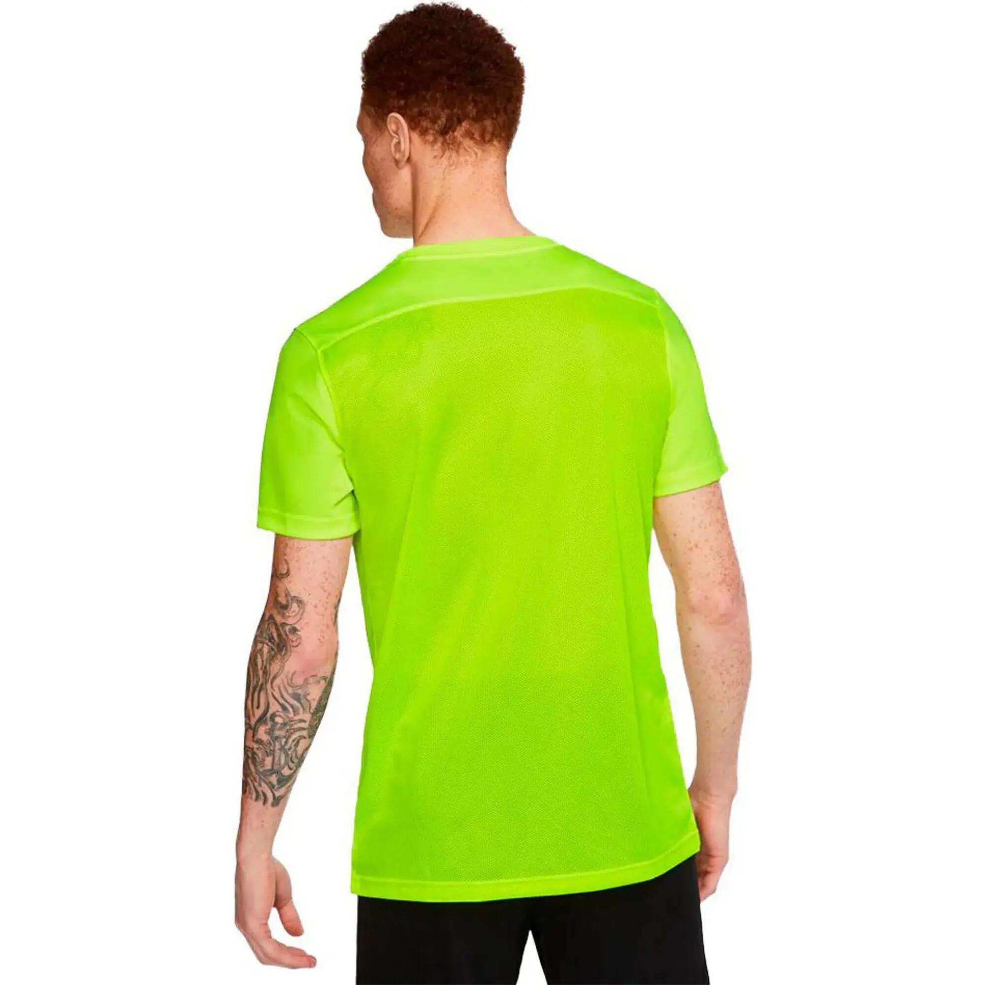 Maglia Maniche Corte Uomo Nike Dry Park VII Verde Limone 4/6