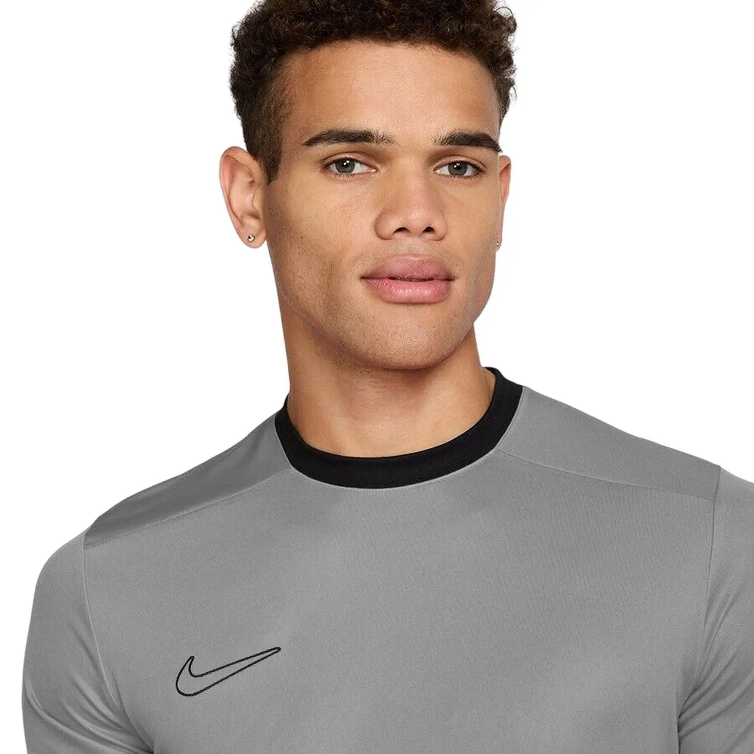 Maglietta Uomo Nike Academy 25 SS Grigio 4/7
