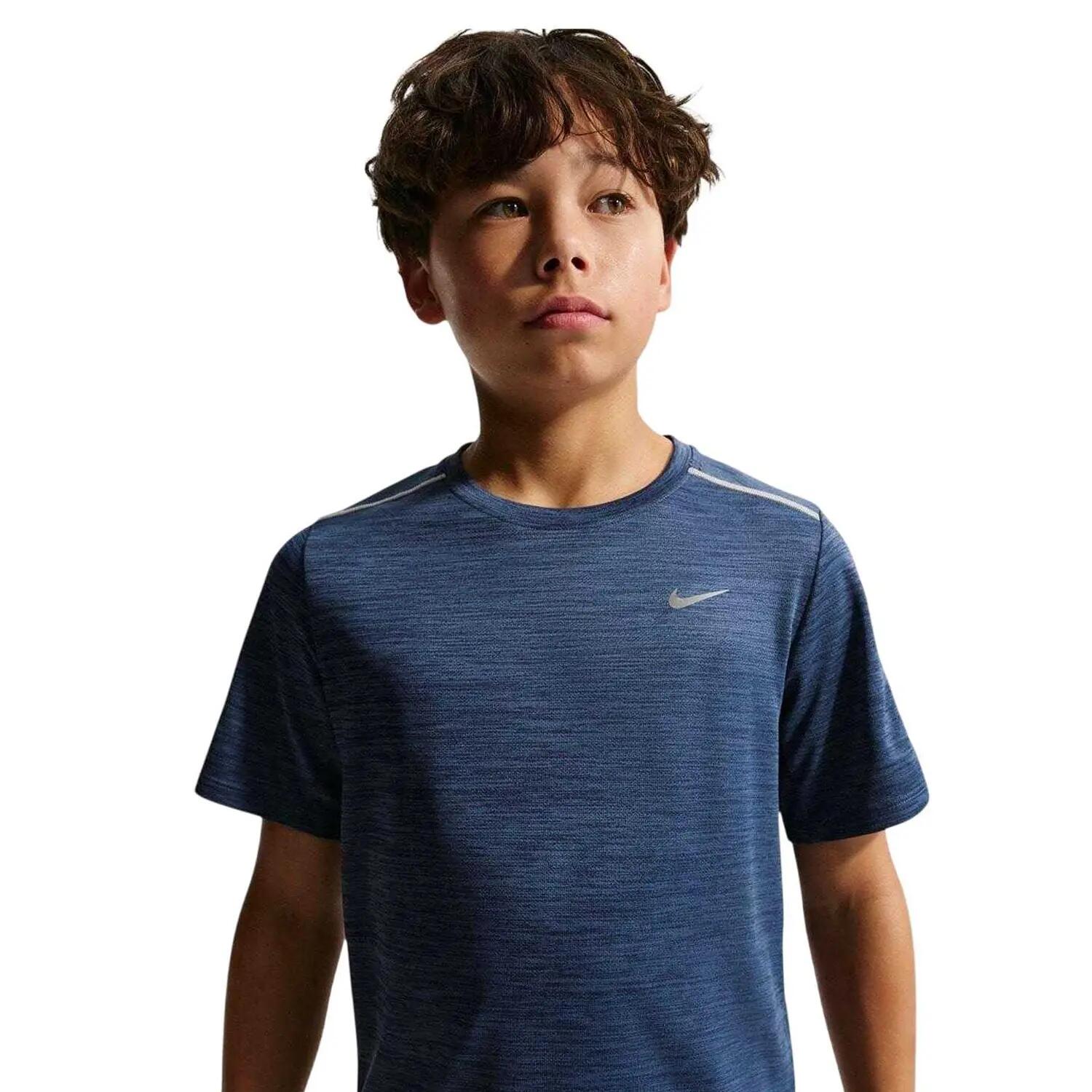 Boys Miler DriFIT Training Top (Navy) 3/3