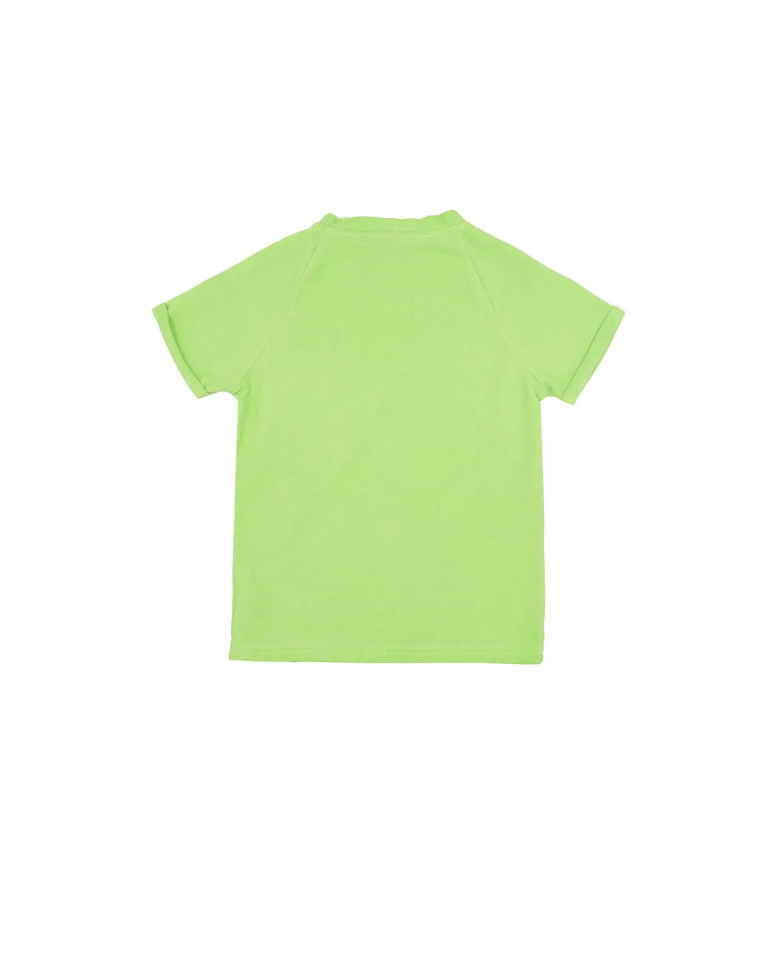 City Fluo kinderfleece t-shirt met korte mouwen 2/2