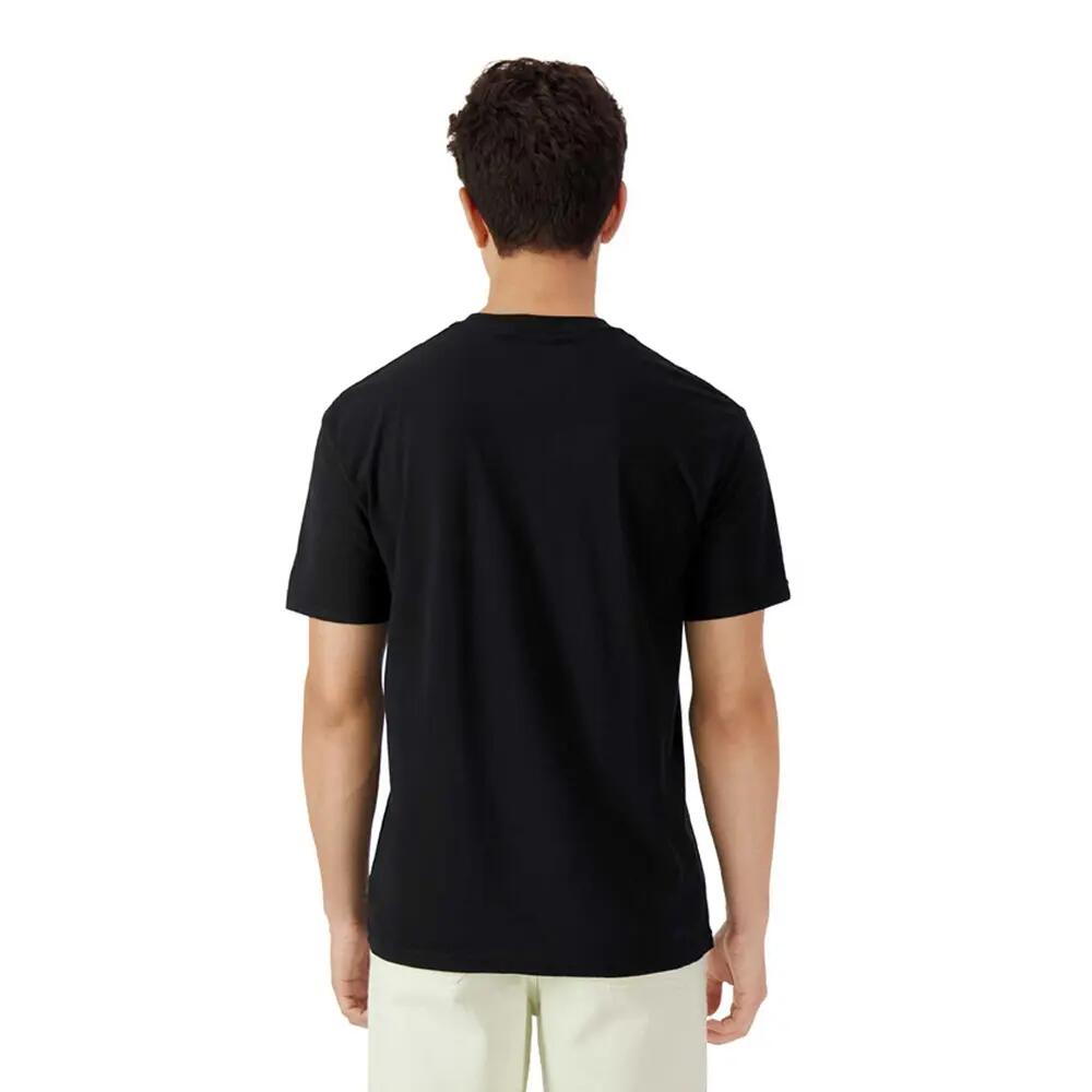 Tshirt Uni Et Léger Manches Courtes Adulte (Noir) 2/3