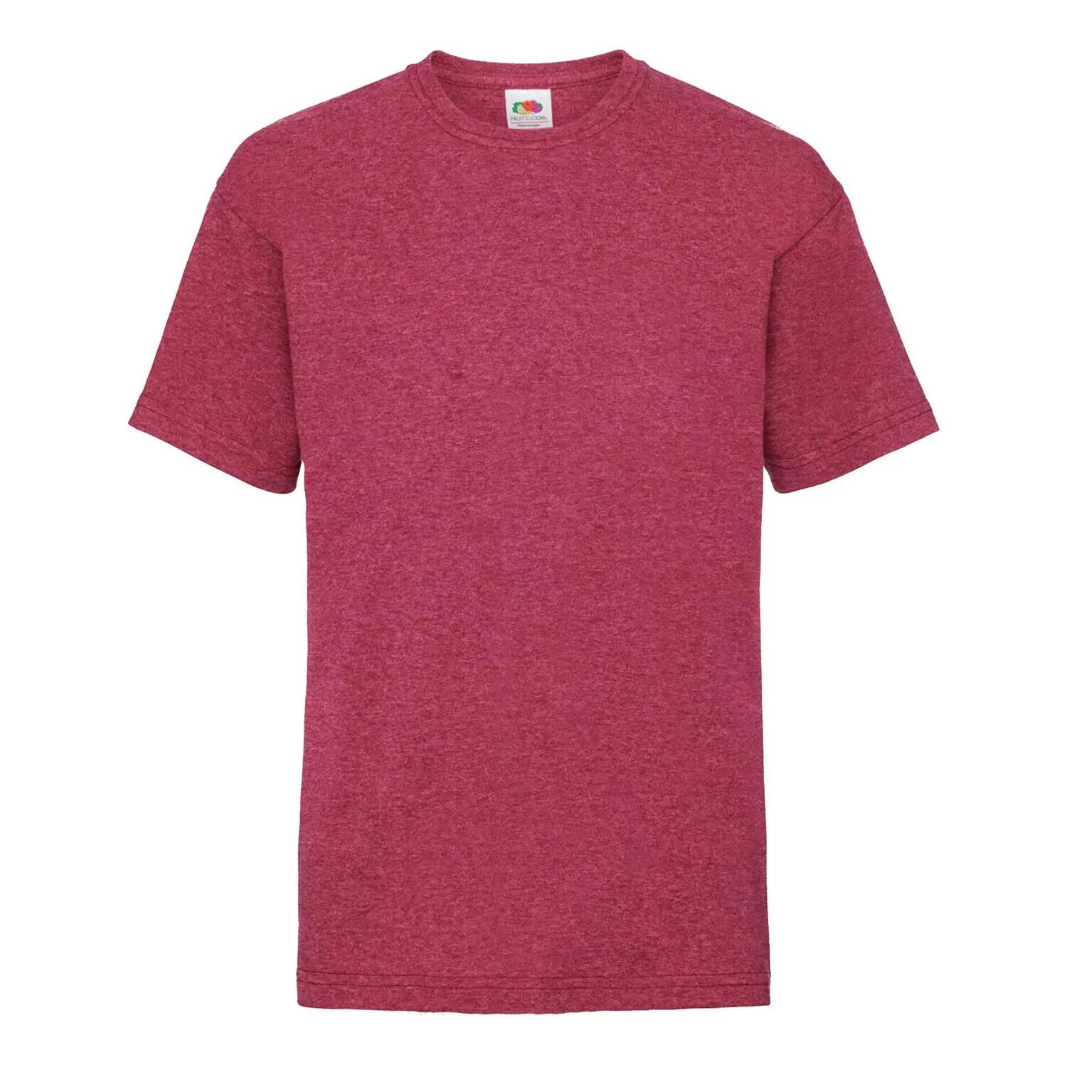 TShirt, kurzärmlig (2 StückPackung) Kinder Vintage Rot meliert 2/4