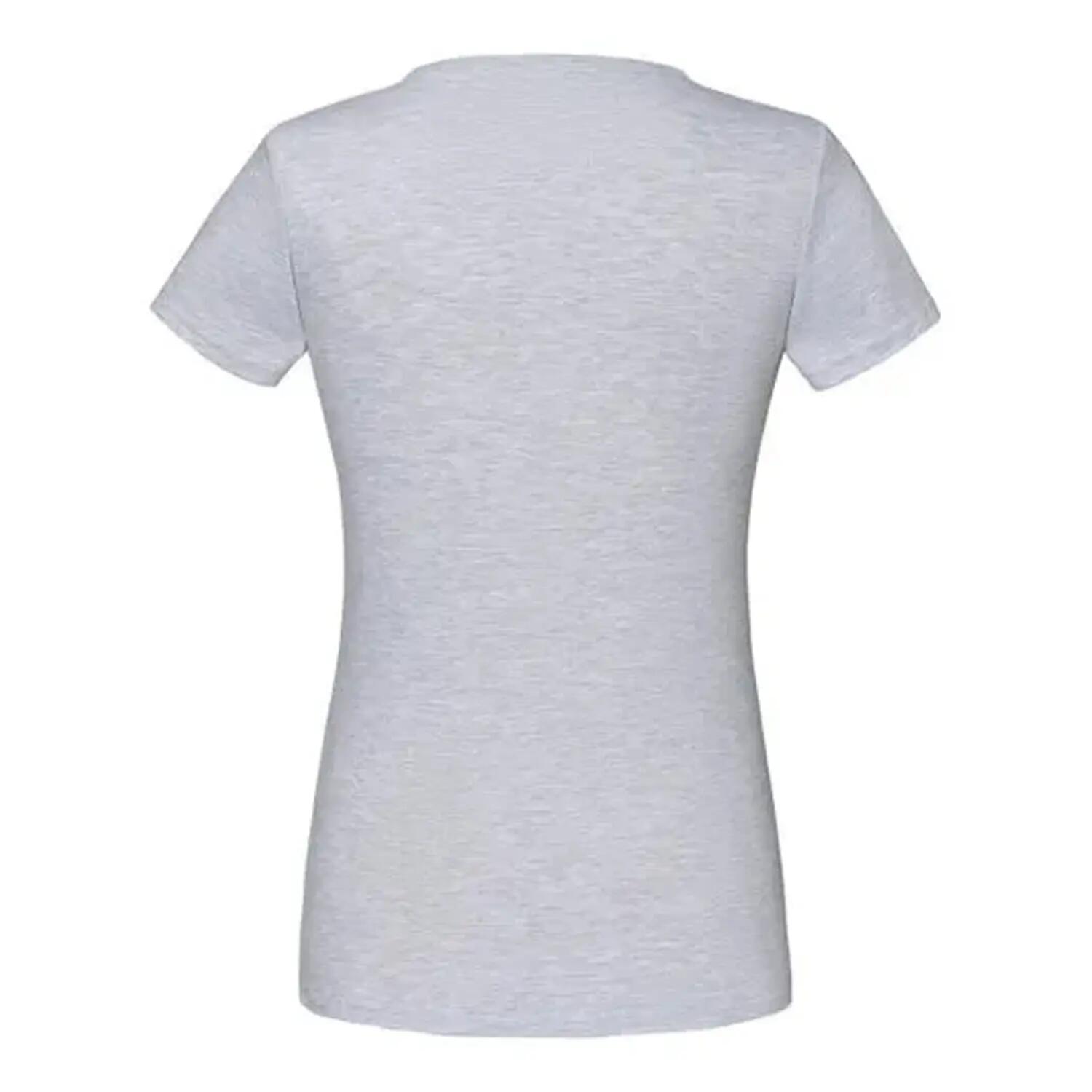 Womens/Ladies Iconic 150 TShirt (Heather Grey) 2/3