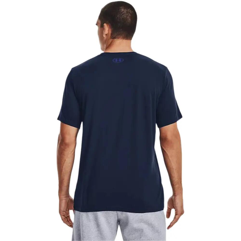 Camiseta Logotipo para Hombre Azul Marino 4/7