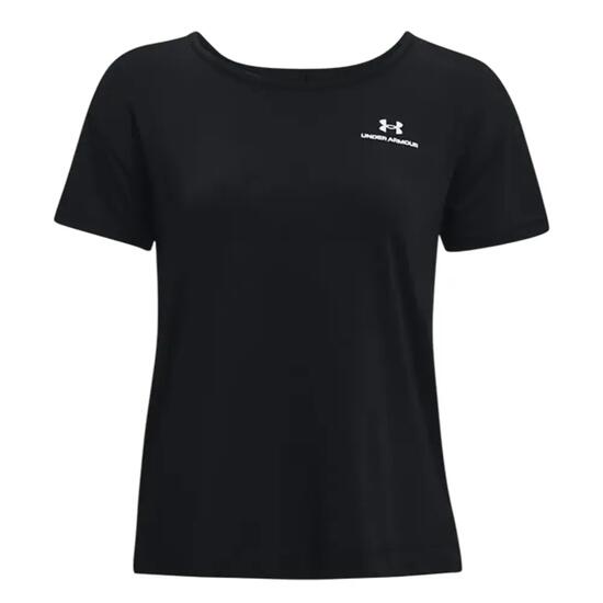 Dames Rush Energy Core Tshirt met korte mouwen (Zwart)