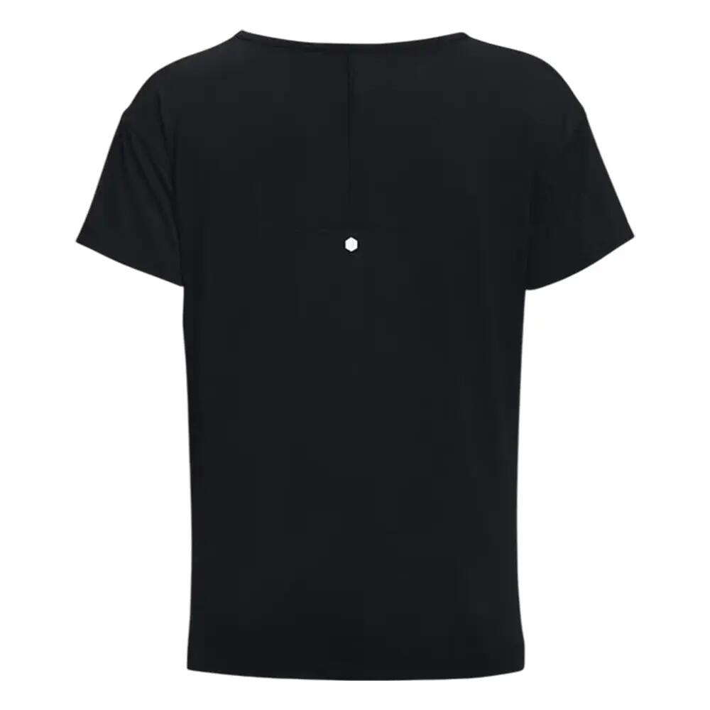 Maglietta Maniche Corte Donna Under Armour Rush Energy Core Nero 2/3