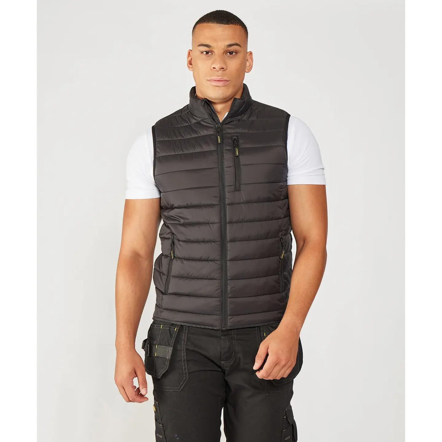 Mens Arlee Gilet (Black) 1/6