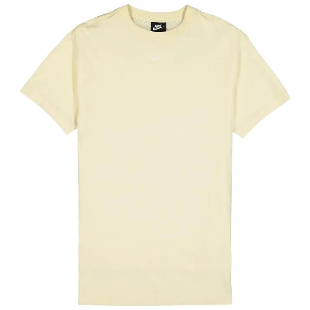 Dames T-shirt/jurk Nike Essential Dress Coconut Milk Beige 5/5