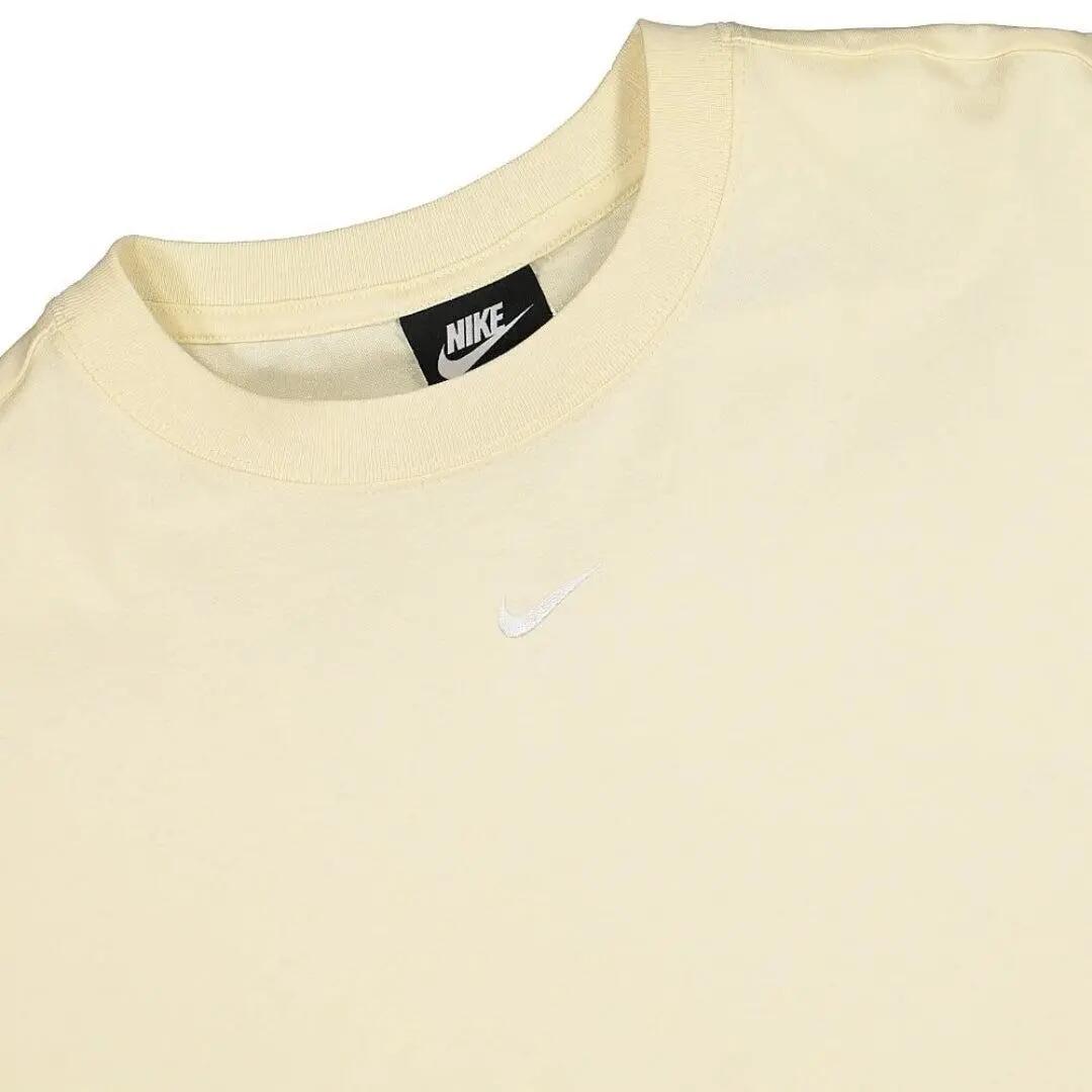 Dames T-shirt/jurk Nike Essential Dress Coconut Milk Beige 4/5