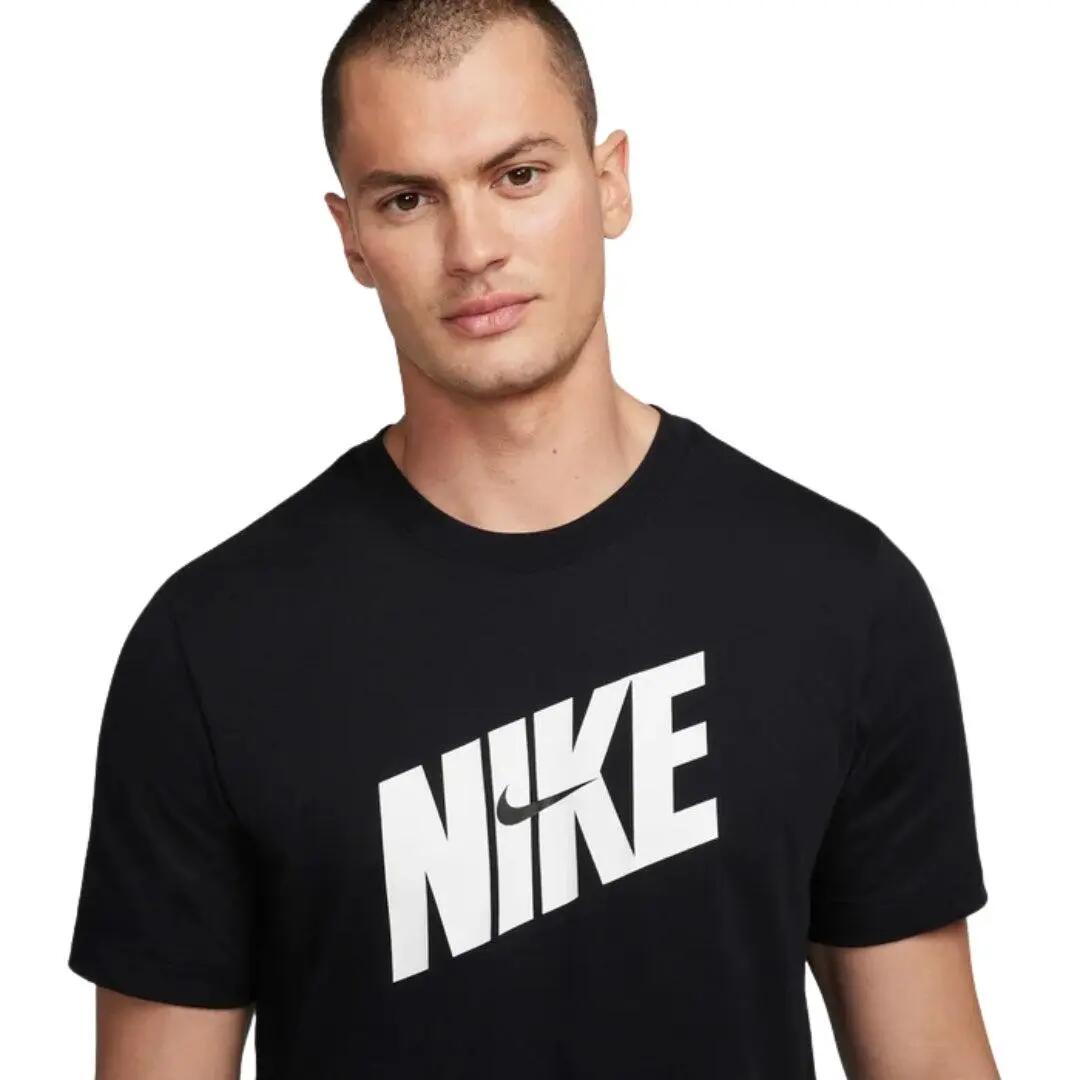 Maglietta Acceso DriFIT Logo Uomo Nike Nero 4/4