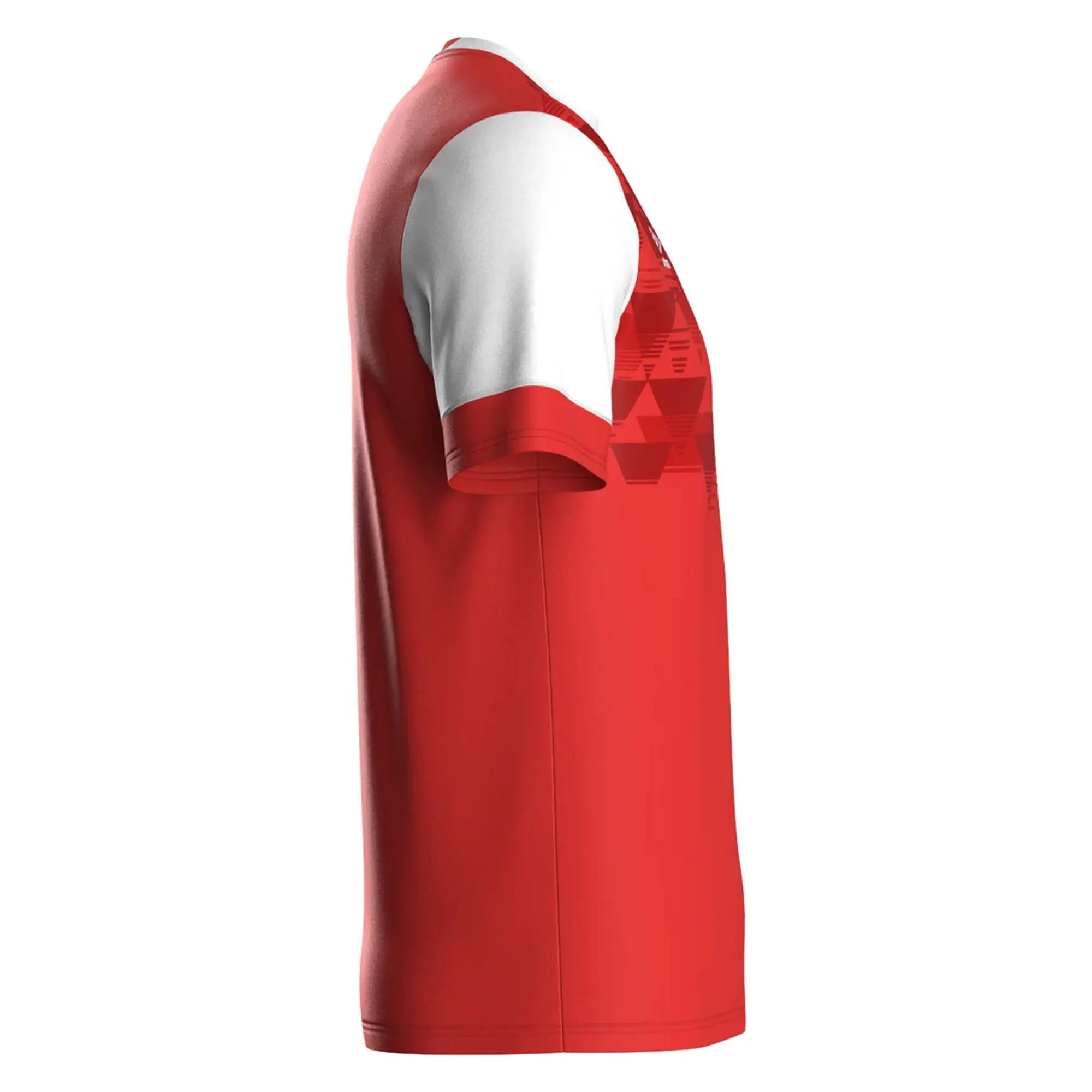 Mens Vier Jersey (Vermillion/White) 3/4
