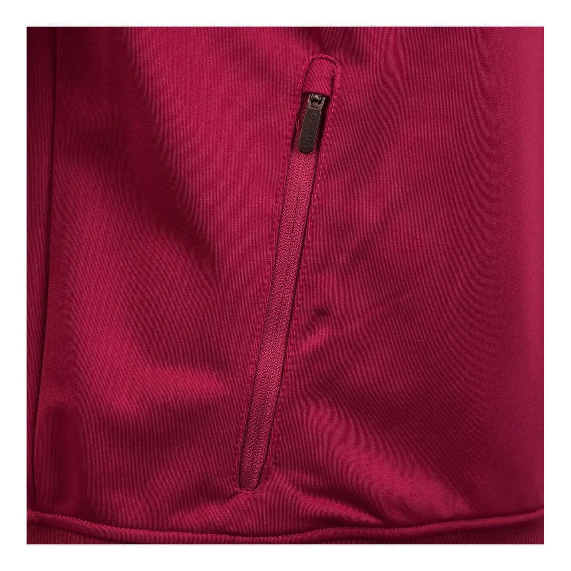 "Club Essential" Kapuzenpullover für Herren Weinrot 3/4