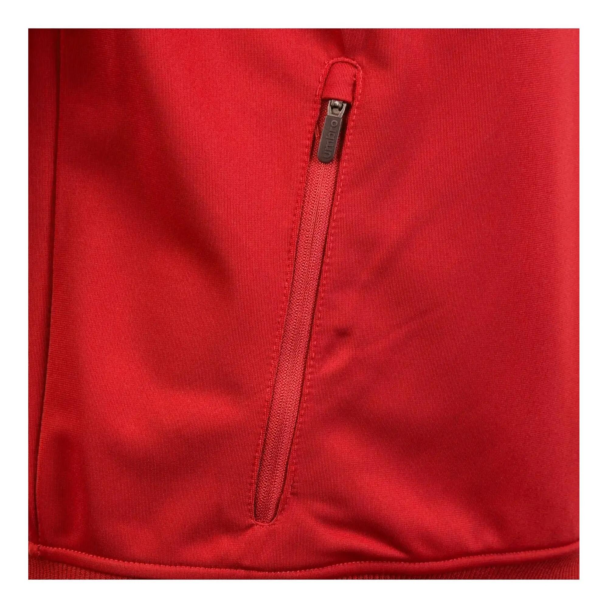 Felpa Con Cappuccio Uomo Umbro Club Essential Vermiglio 3/4
