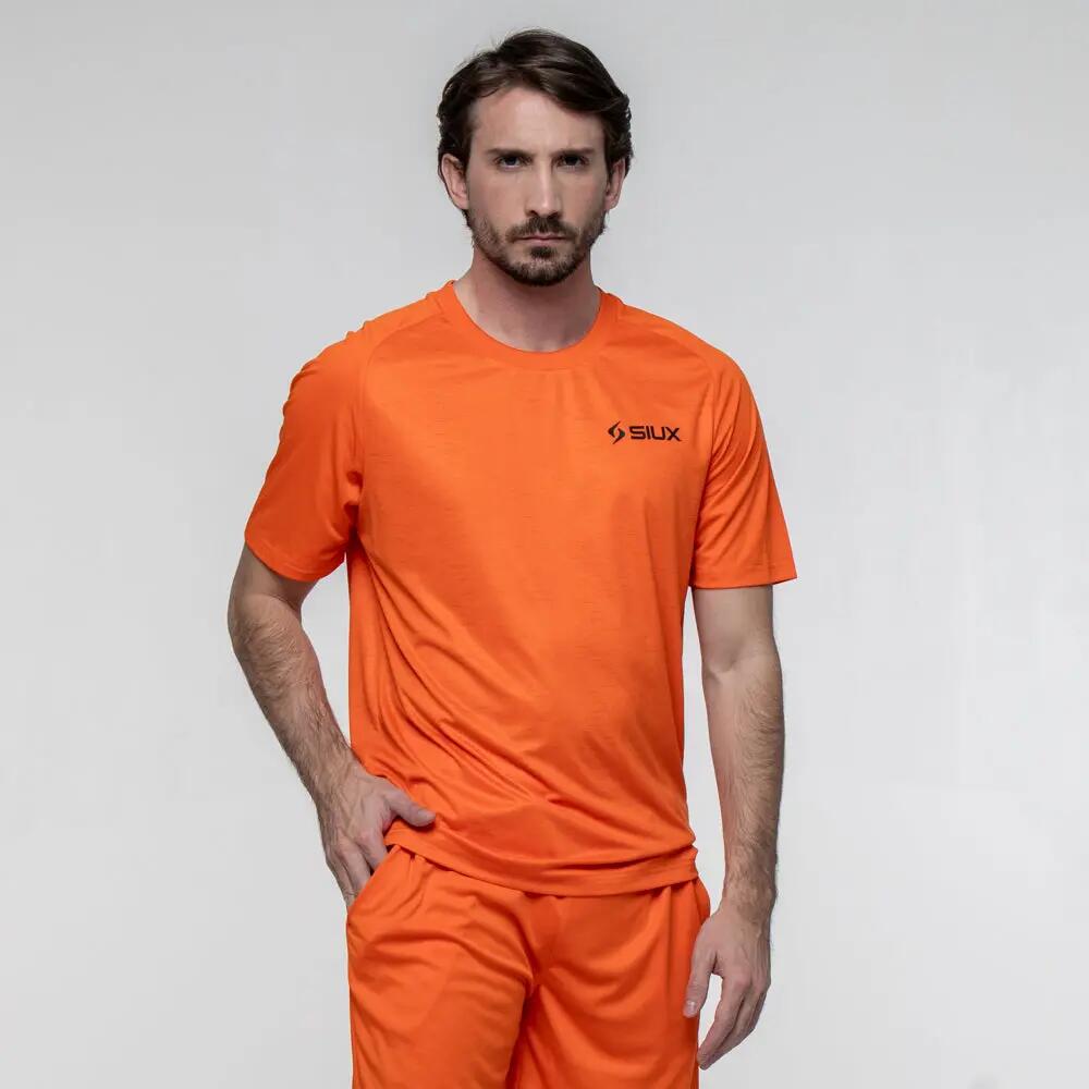 SIUX Club 26 Orange | Herren-Sportshirt, leicht, elastisch und atmungsaktiv 5/7