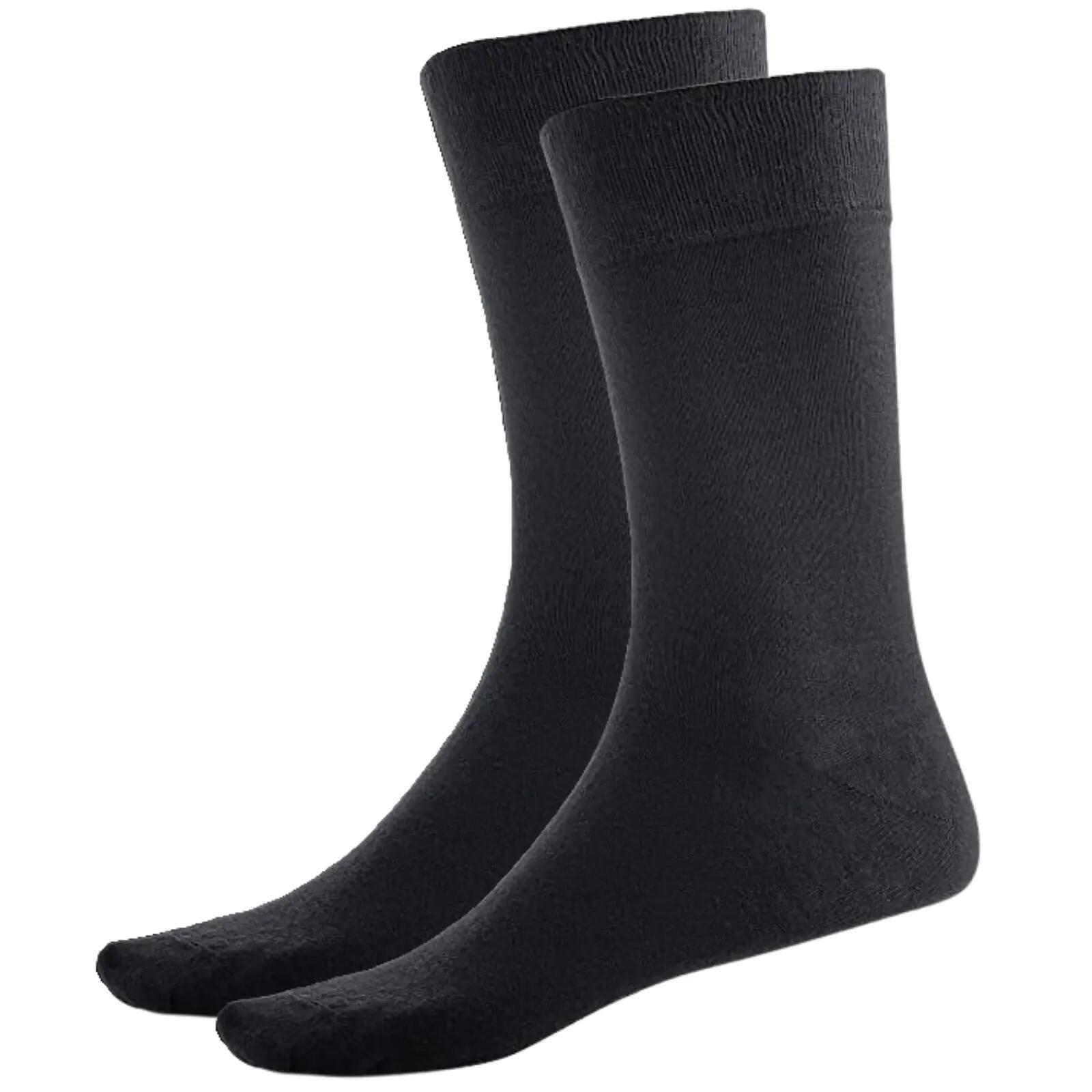 BAMBOO SOCKS Crew Natural Eco Healthy Enviro Unisex Work Anti-Bacterial Business